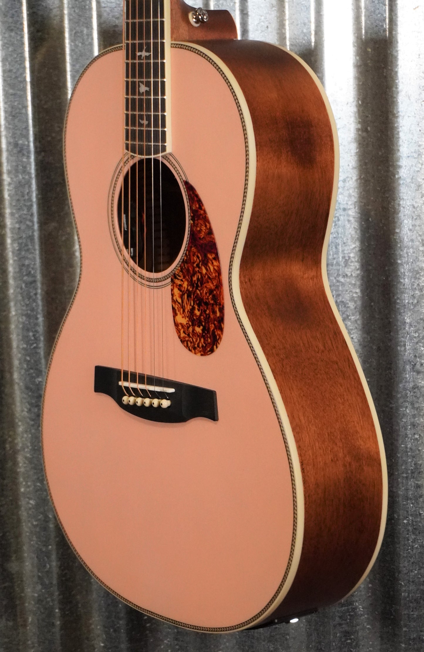 PRS Paul Reed Smith SE P20E LTD ED Acoustic Electric Parlor Lotus Pink Guitar & Bag #3002