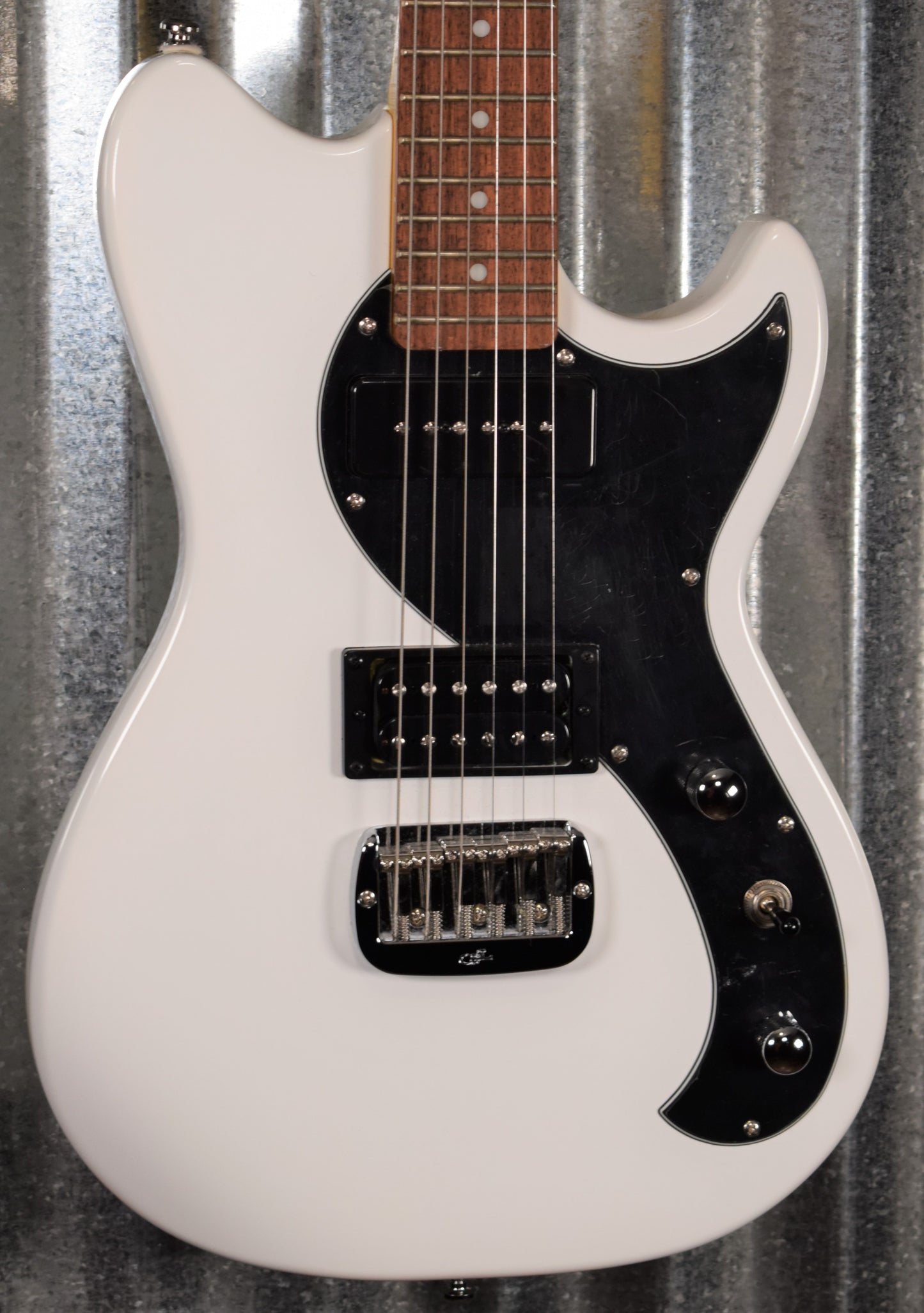 G&L Tribute Fallout Alpine White Guitar #0514 B Stock