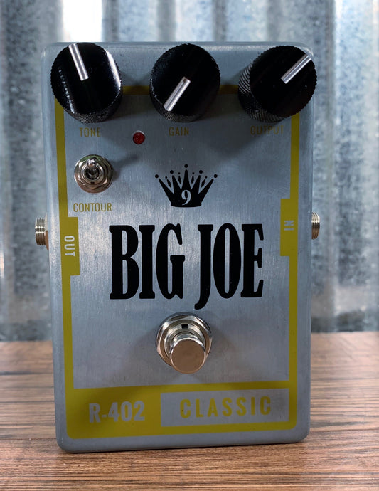 Big Joe Stomp Box Analog Classic R-402 Raw Series Overdrive Guitar Effects Pedal