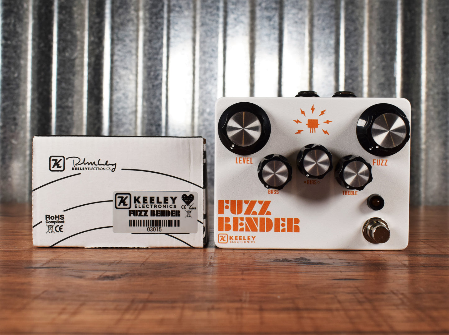 Keeley Electronics Fuzz Bender 3 Transistor Hybrid Fuzz Guitar Effect Pedal