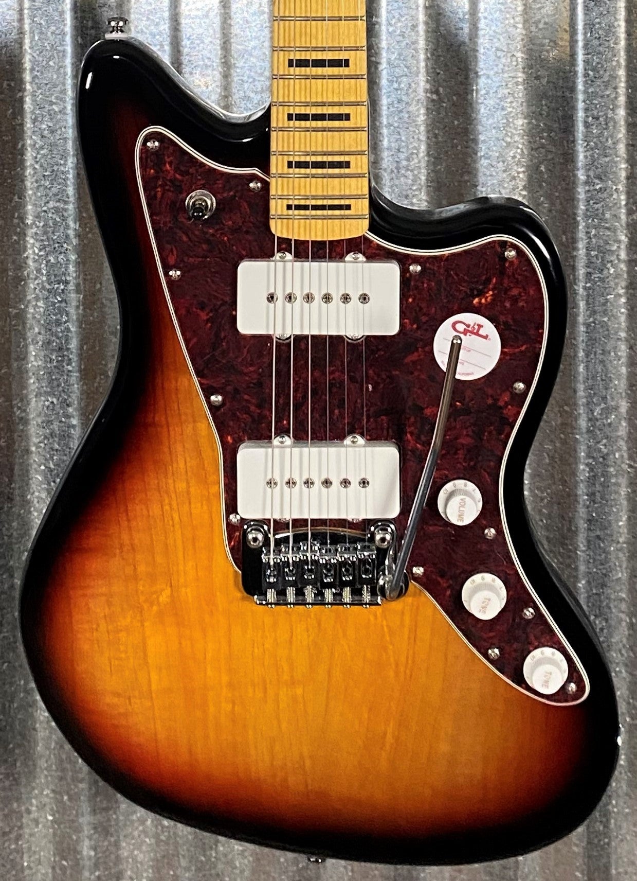G&L Tribute Doheny 3 Tone Sunburst Guitar Blem #5482