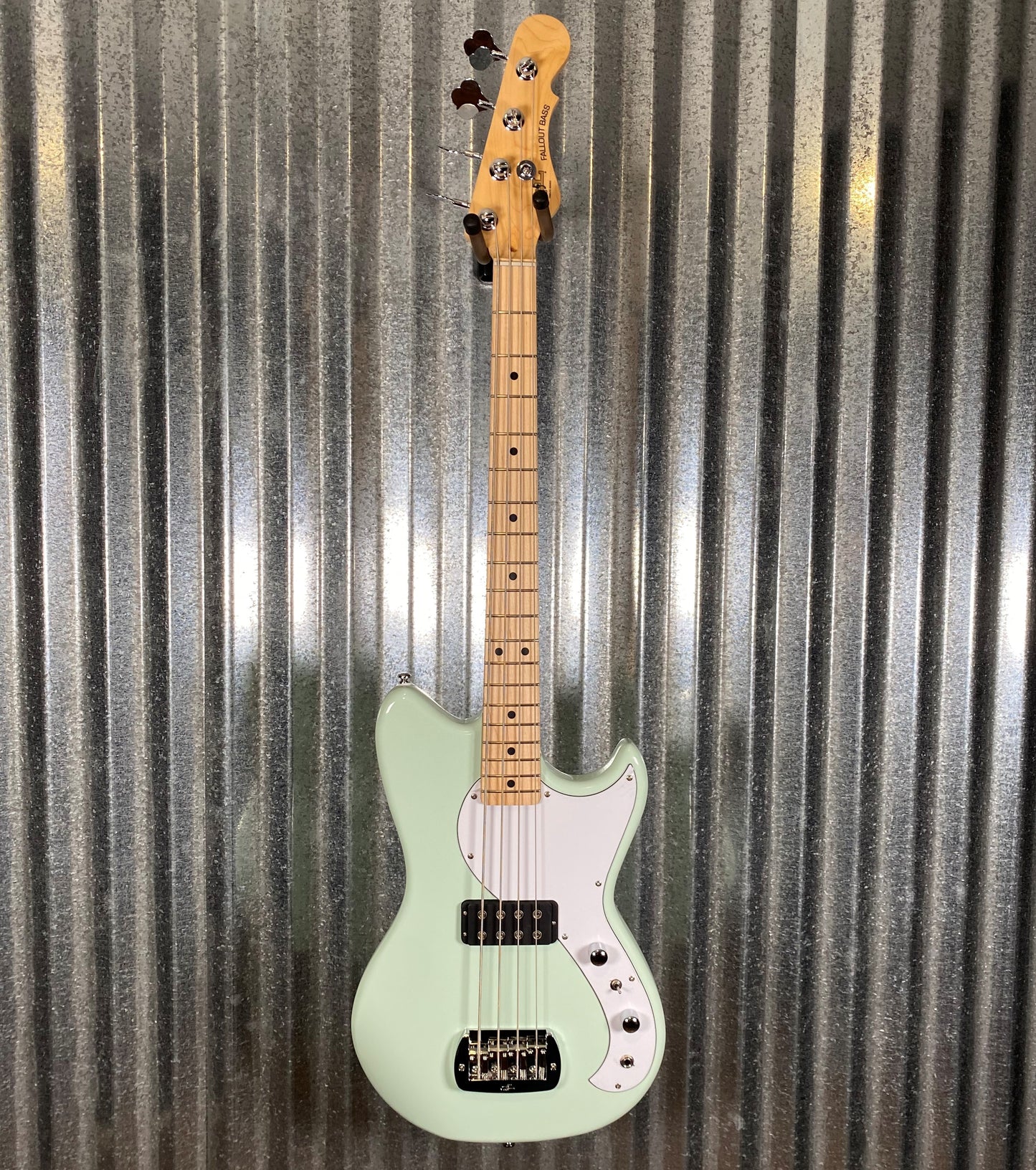 G&L Guitars Tribute Fallout Bass Short Scale 4 String Surf Green #2159