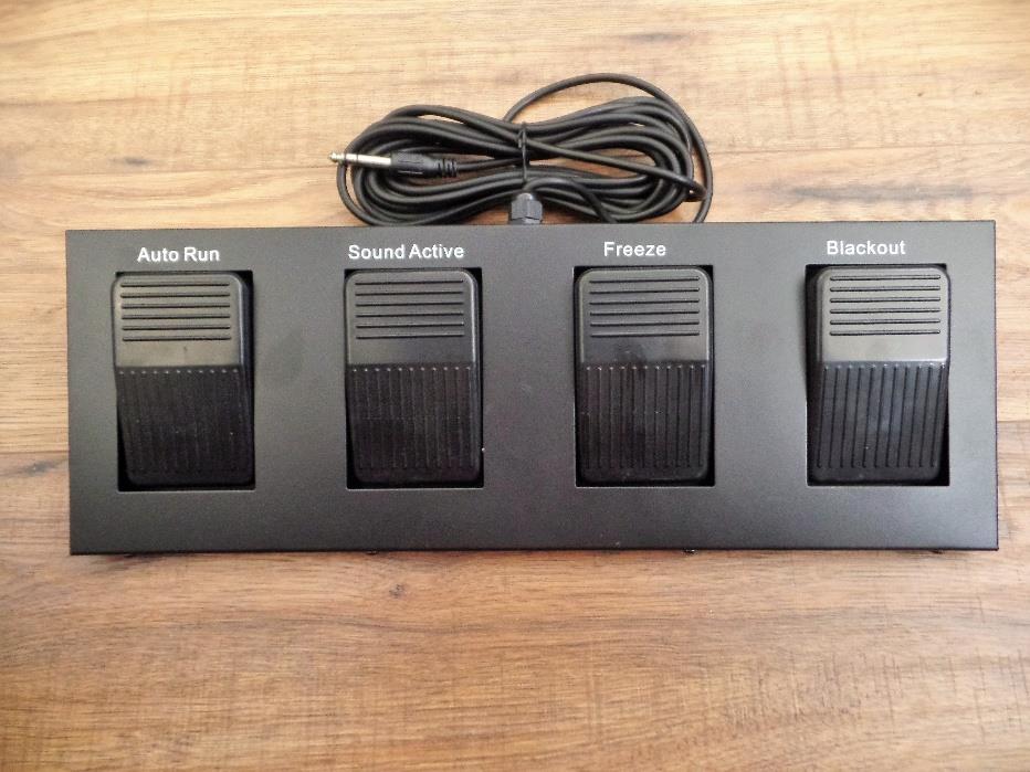 MBT Lighting PARBARPEDAL Portable Par Lighting System Foot Controller 1/4 Plug