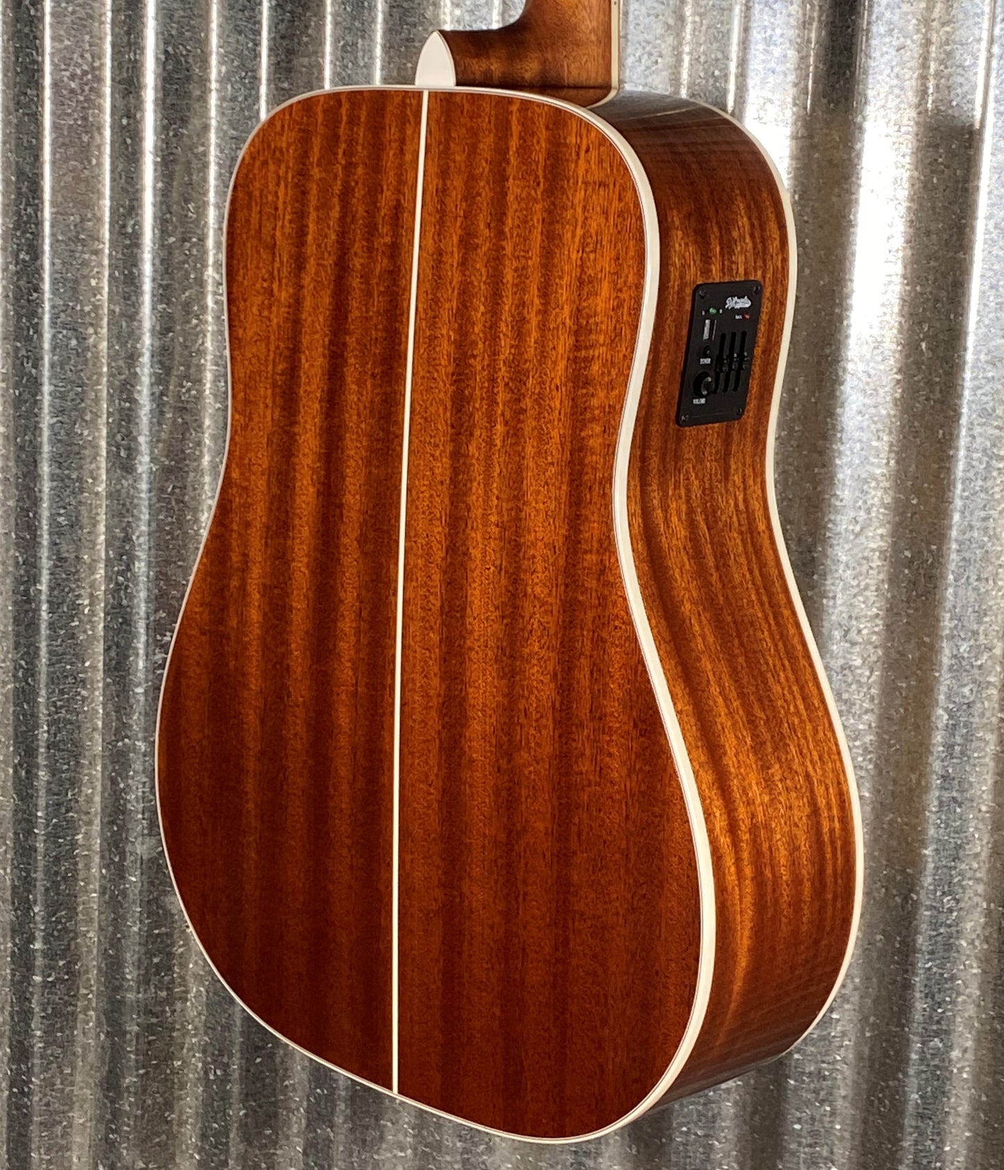 D'Angelico Premier Lexington Dreadnought E Vintage Natural Acoustic Electric Guitar #3939