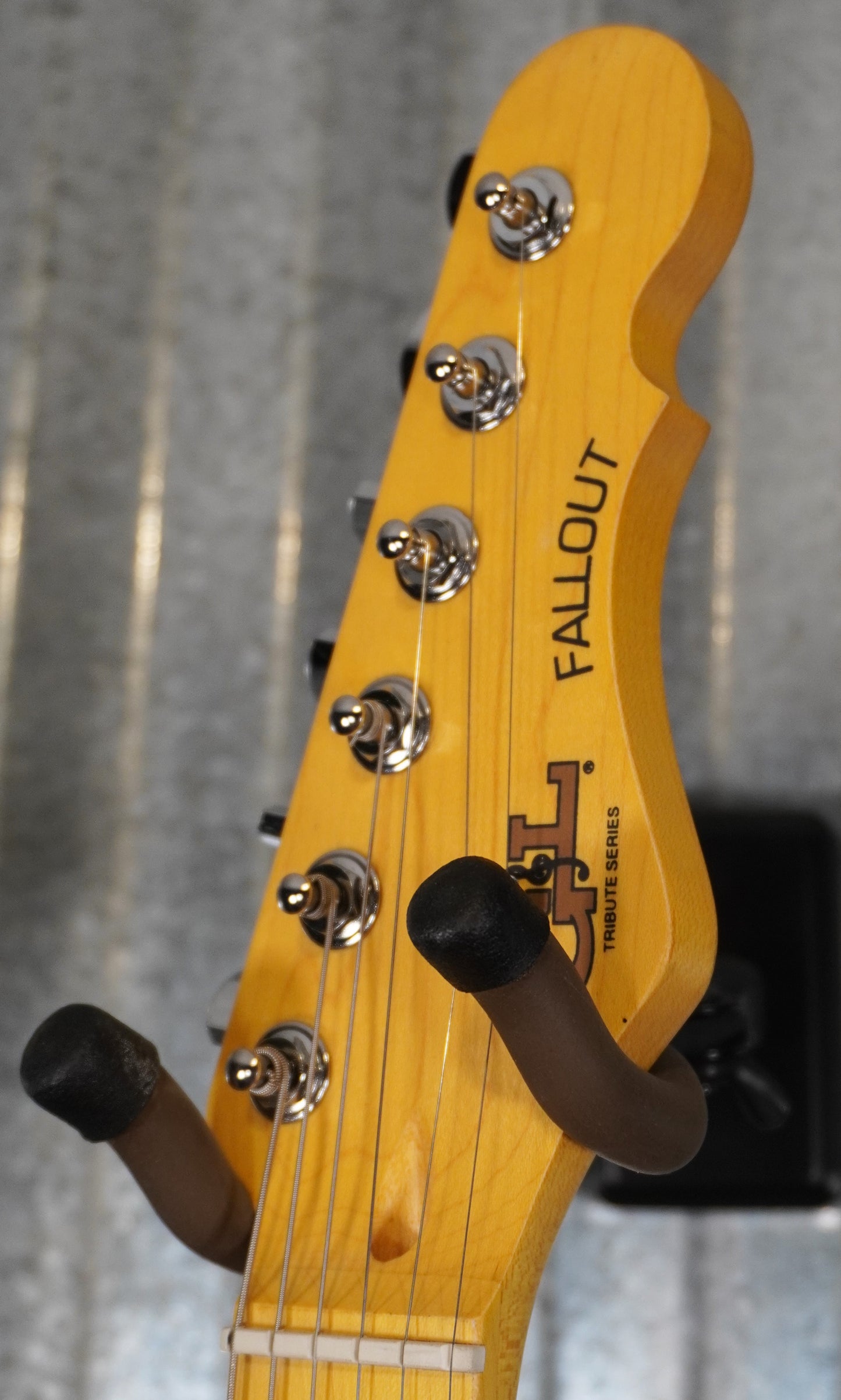 G&L Tribute Fallout Poplar Sonic Blue Guitar #6147