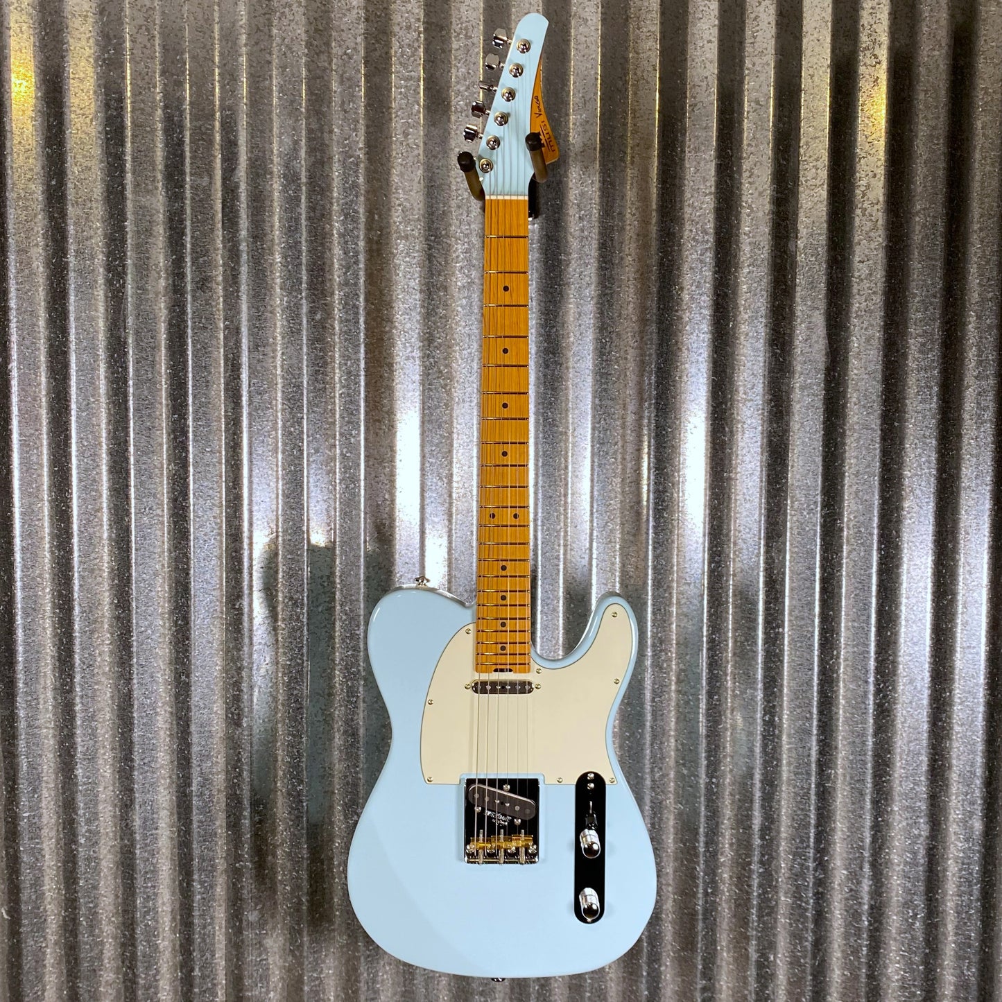 Musi Virgo Classic Telecaster Baby Blue Guitar #0629 Used