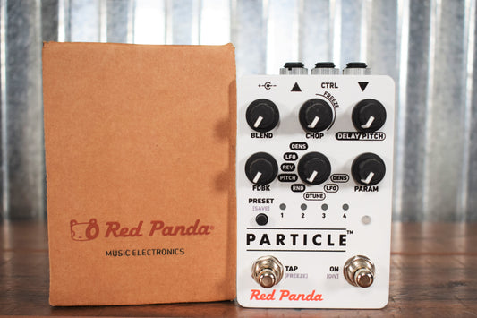 Red Panda Particle 2 Delay Pitch Shifting Guitar Effect Pedal