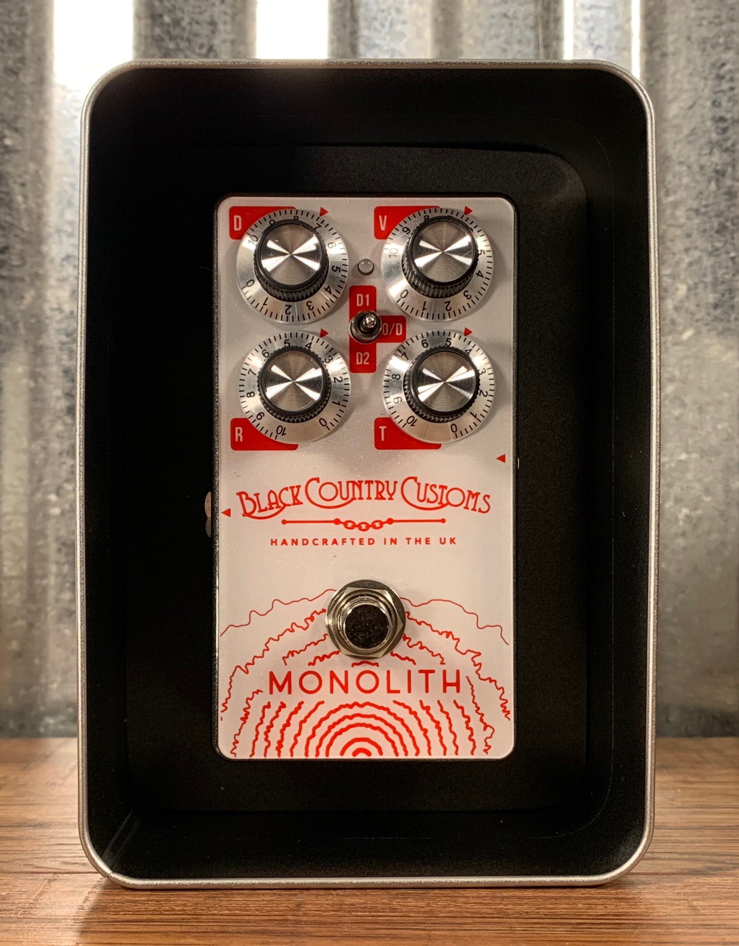 Laney Black Country Customs Monolith Distortion Guitar Effect Pedal BCC-Monolith