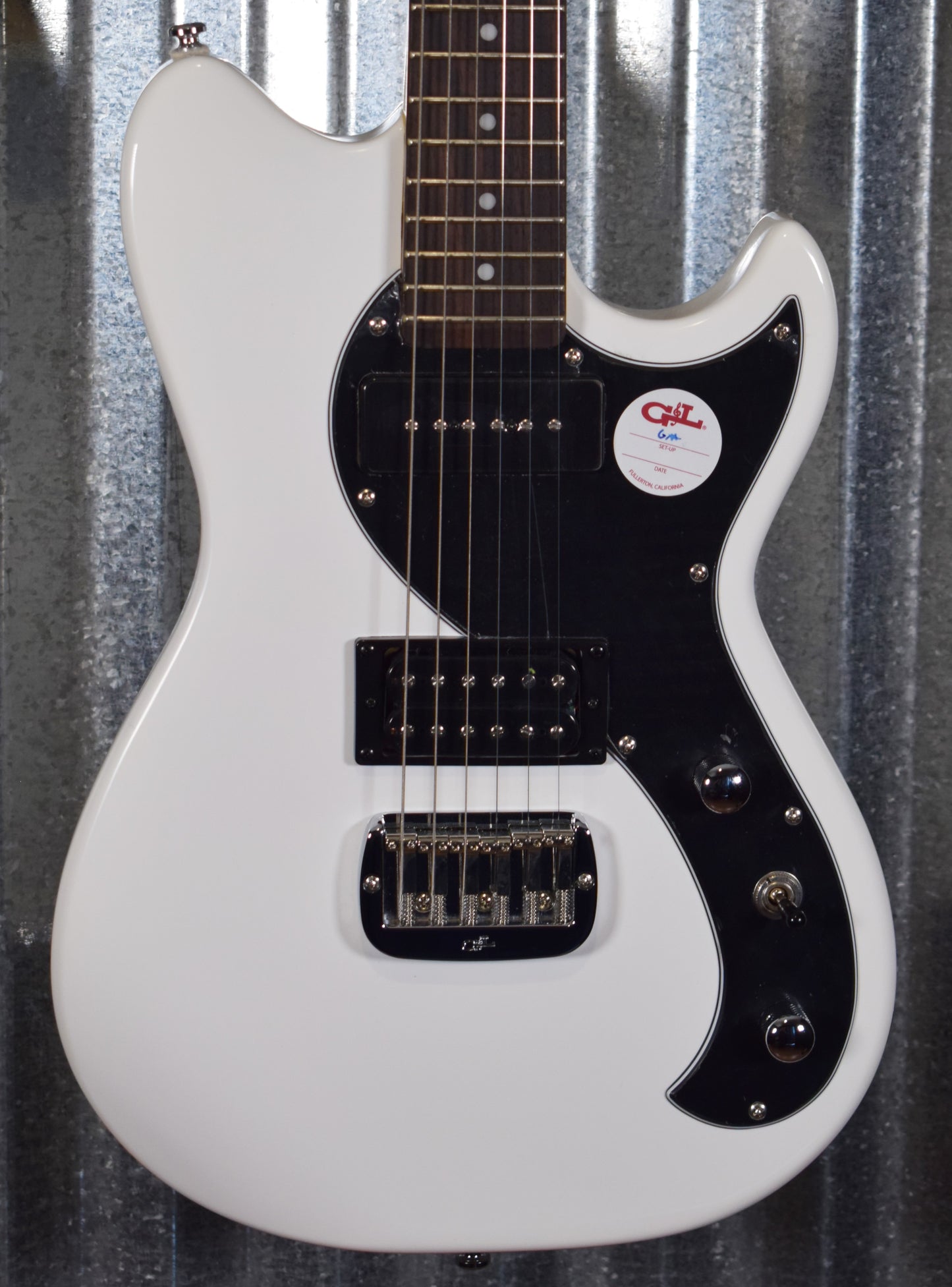 G&L Tribute Fallout Gloss White Gloss Neck Guitar #4456 Used