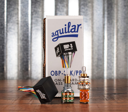 Aguilar OBP-3SK/PP Stacked Push Pull 3 Band 9 or 18 Volt Onboard Bass Preamp