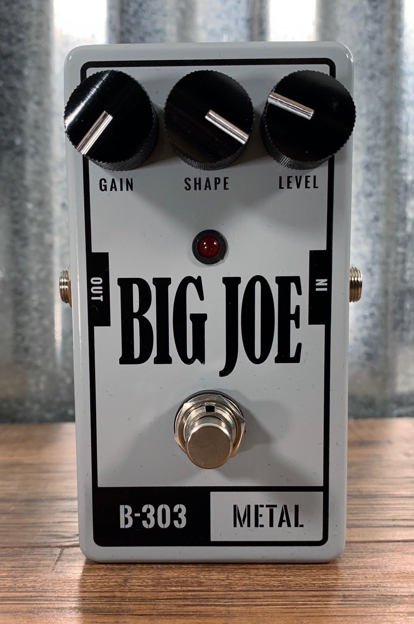 Big Joe Stomp Box Analog Metal B-303 Big Joe Series Distortion Guitar Effects Pedal