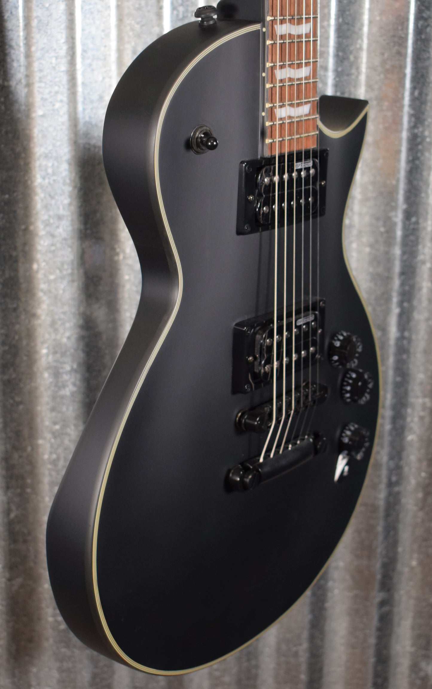 ESP LTD EC-256 EC Series Black Satin Guitar LEC256BLKS #1118