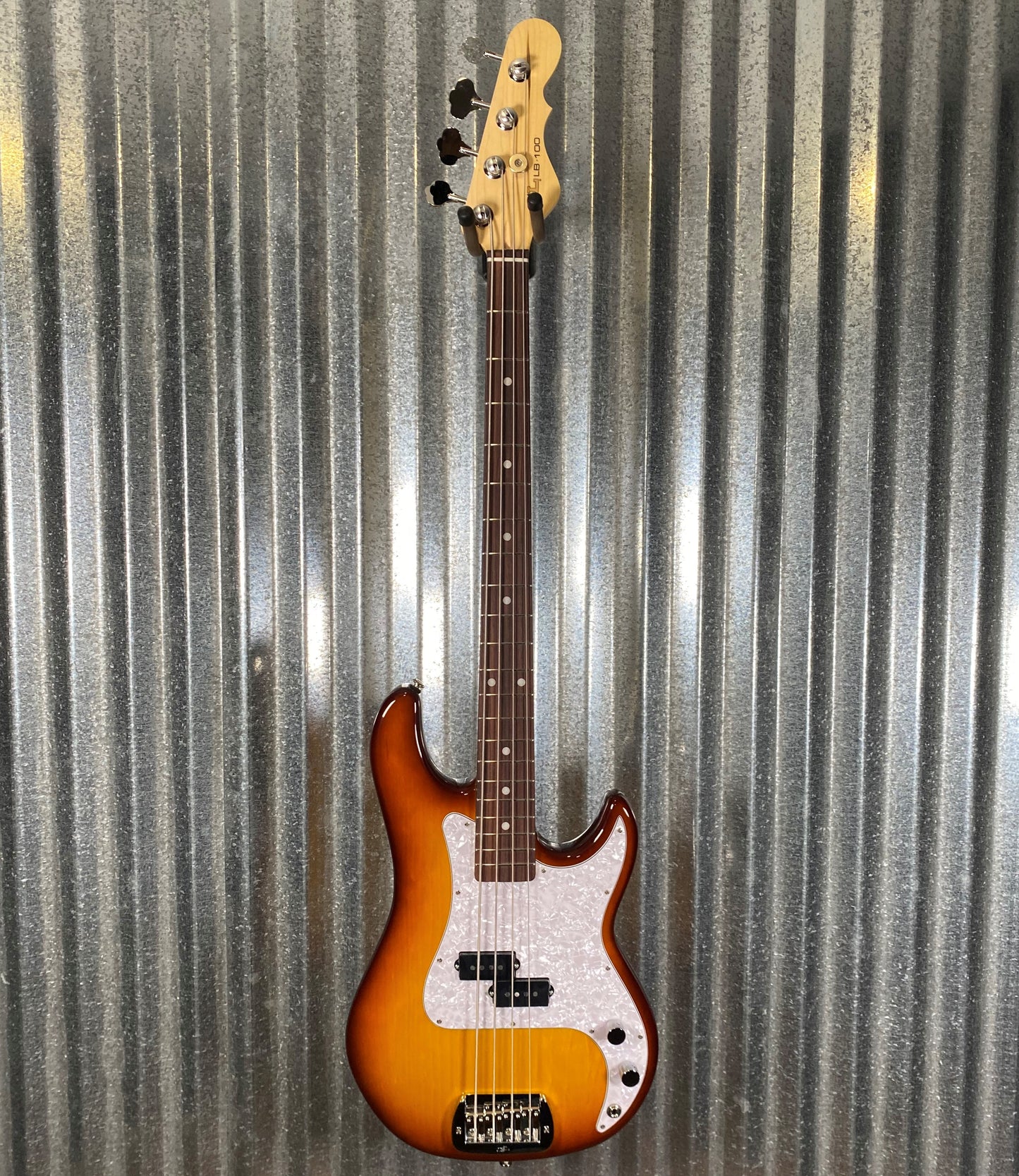 G&L USA LB-100 Old School Tobacco Sunburst 4 String Bass & Bag LB100 #5141 Used