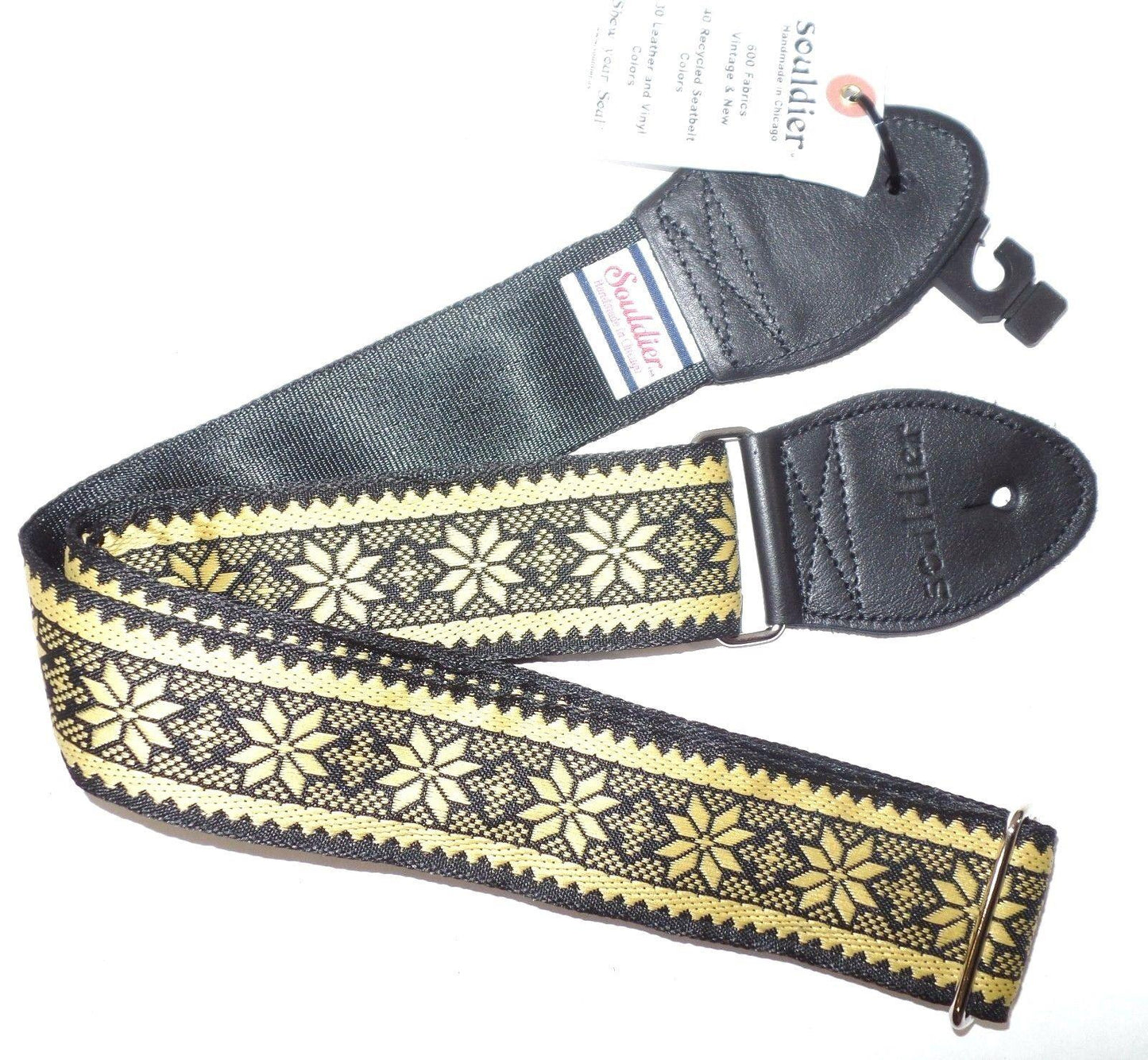 Souldier Straps Vintage 0461 - Poinsetta Gold/Black