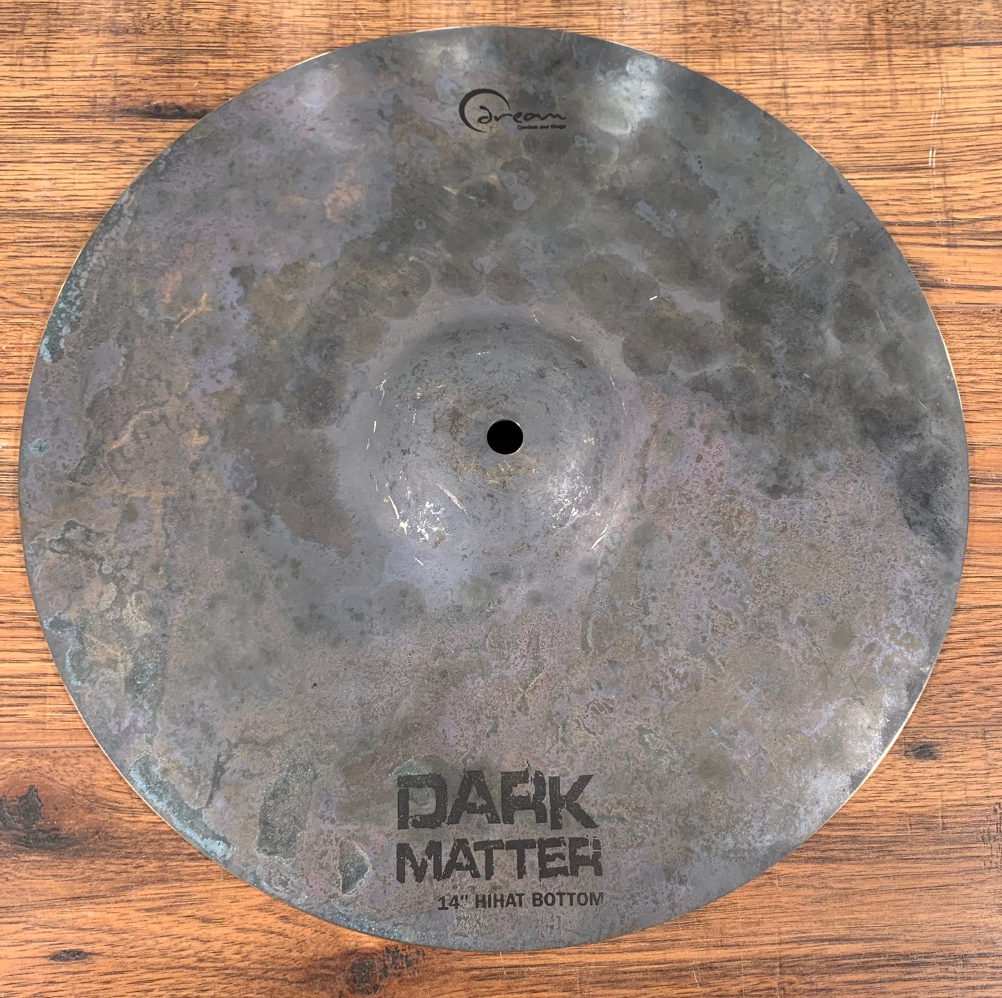 Dream Cymbals DMHH14 Dark Matter Series Hand Forged & Hammered 14" Hi Hat Set