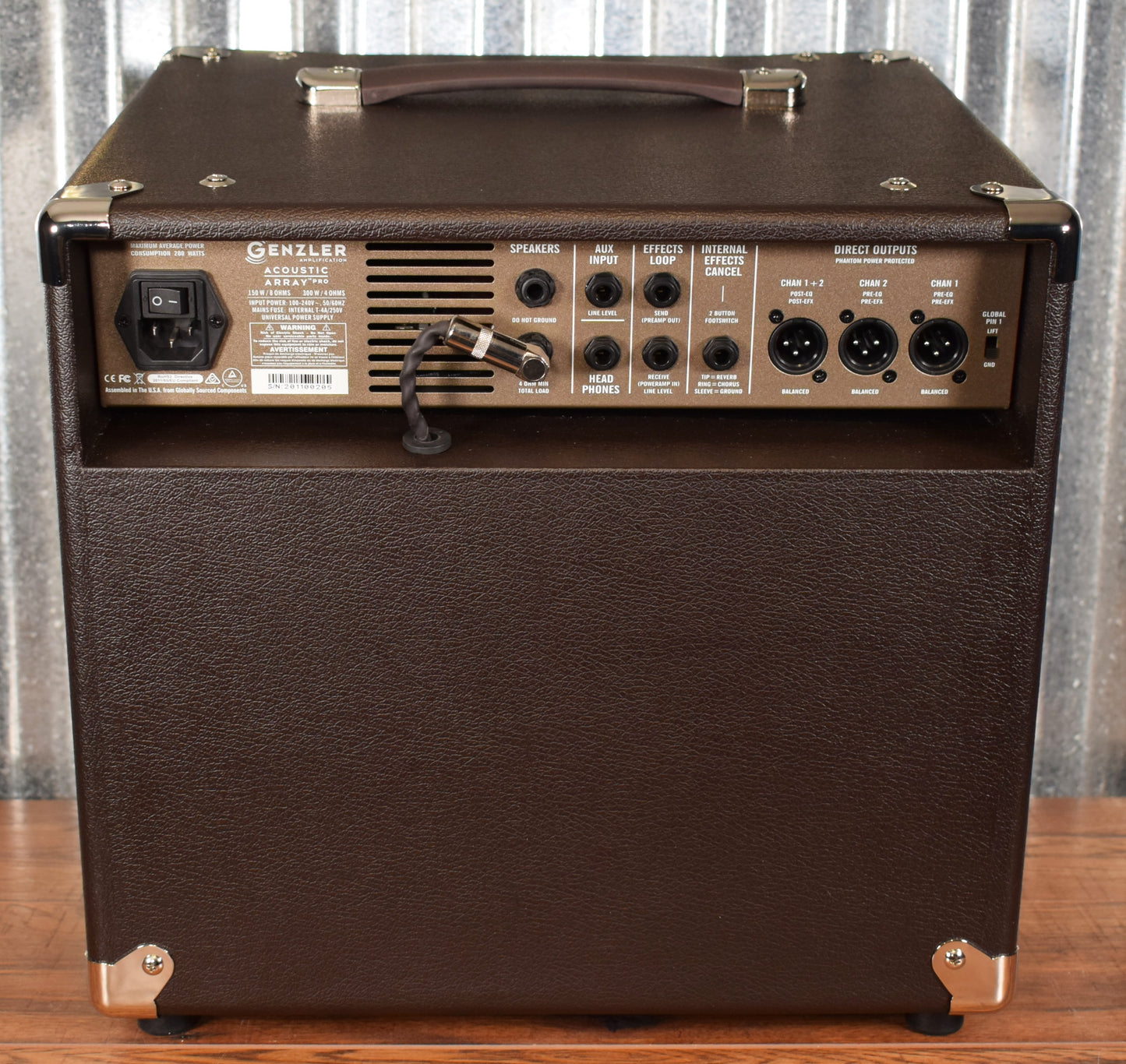 Genzler AA-PRO Acoustic Array PRO 150 Watt 10" & 4x2.5" Guitar Amplifier Combo Demo