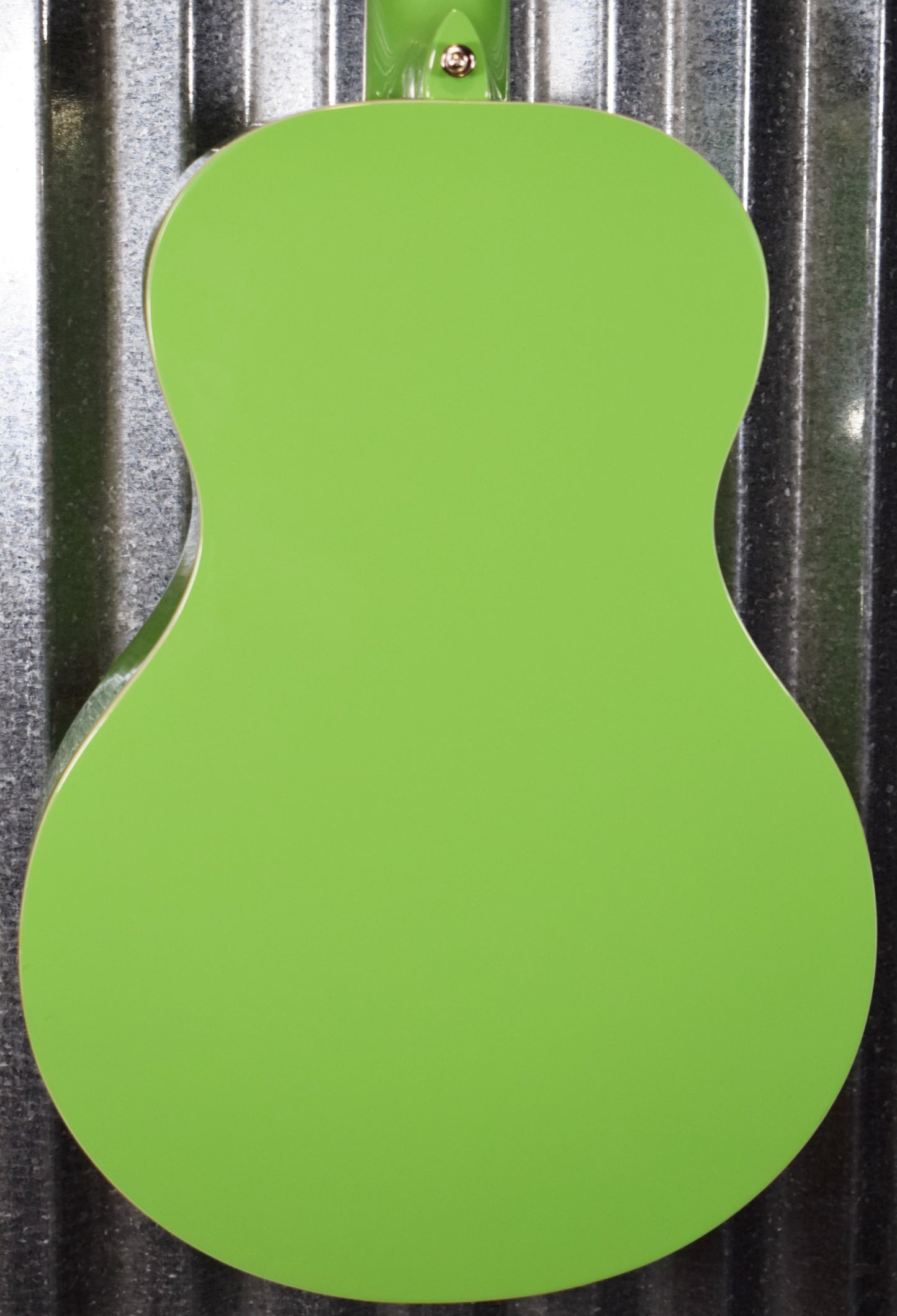 Ortega RGA-GAP Gaucho Nylon String Parlor Guitar Green Apple Guitar & Bag #0011