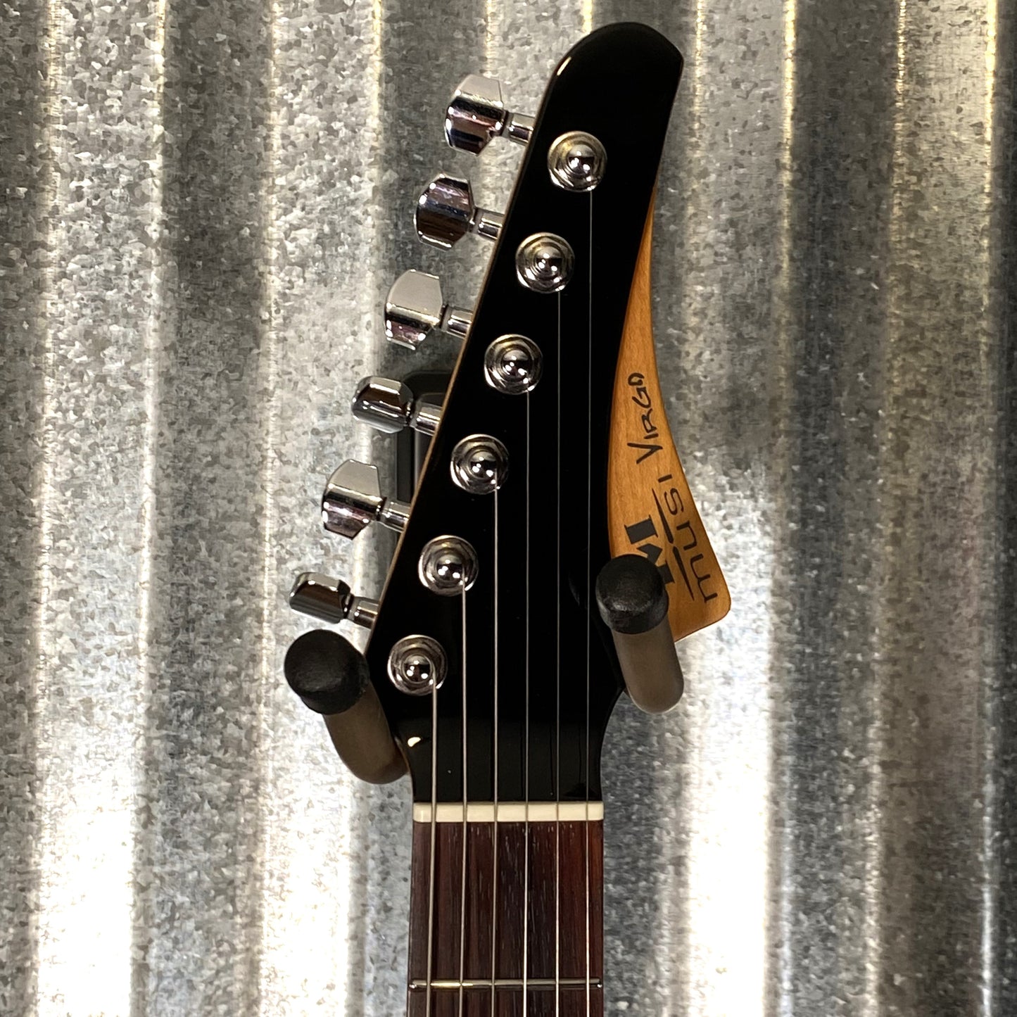 Musi Virgo Fusion Telecaster HH Deluxe Tremolo Greenburst Guitar #0950 Used