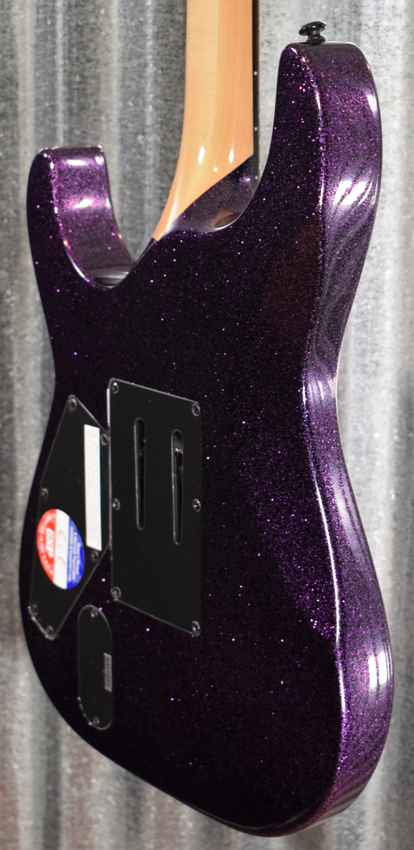 ESP LTD Kirk Hammett Sparkle Ouija Purple EMG Limited Edition Guitar & Case #102