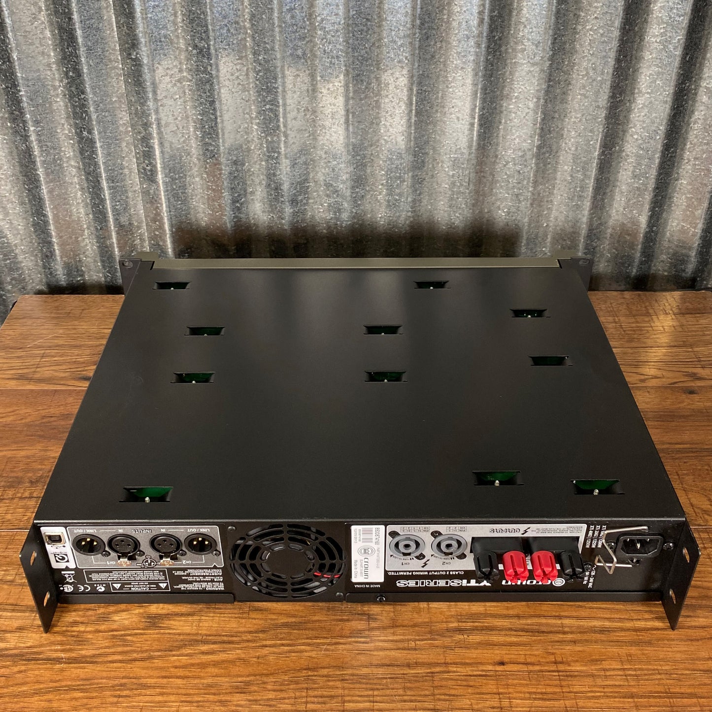 Crown Xti 2002 Two Channel 800 Watt PA Power Amplifier #2 Used