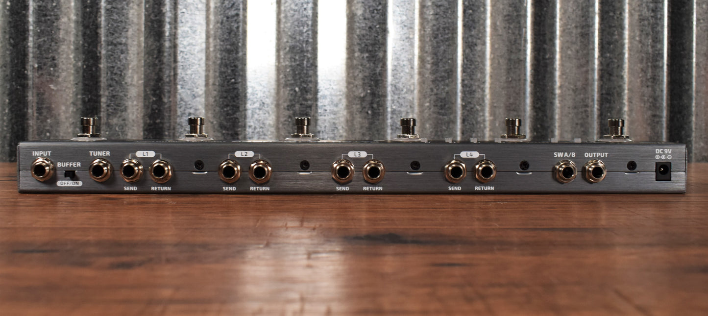 Hotone Patch Kommander 4 Loop 12 Preset Pedalboard Effect Pedal Switcher