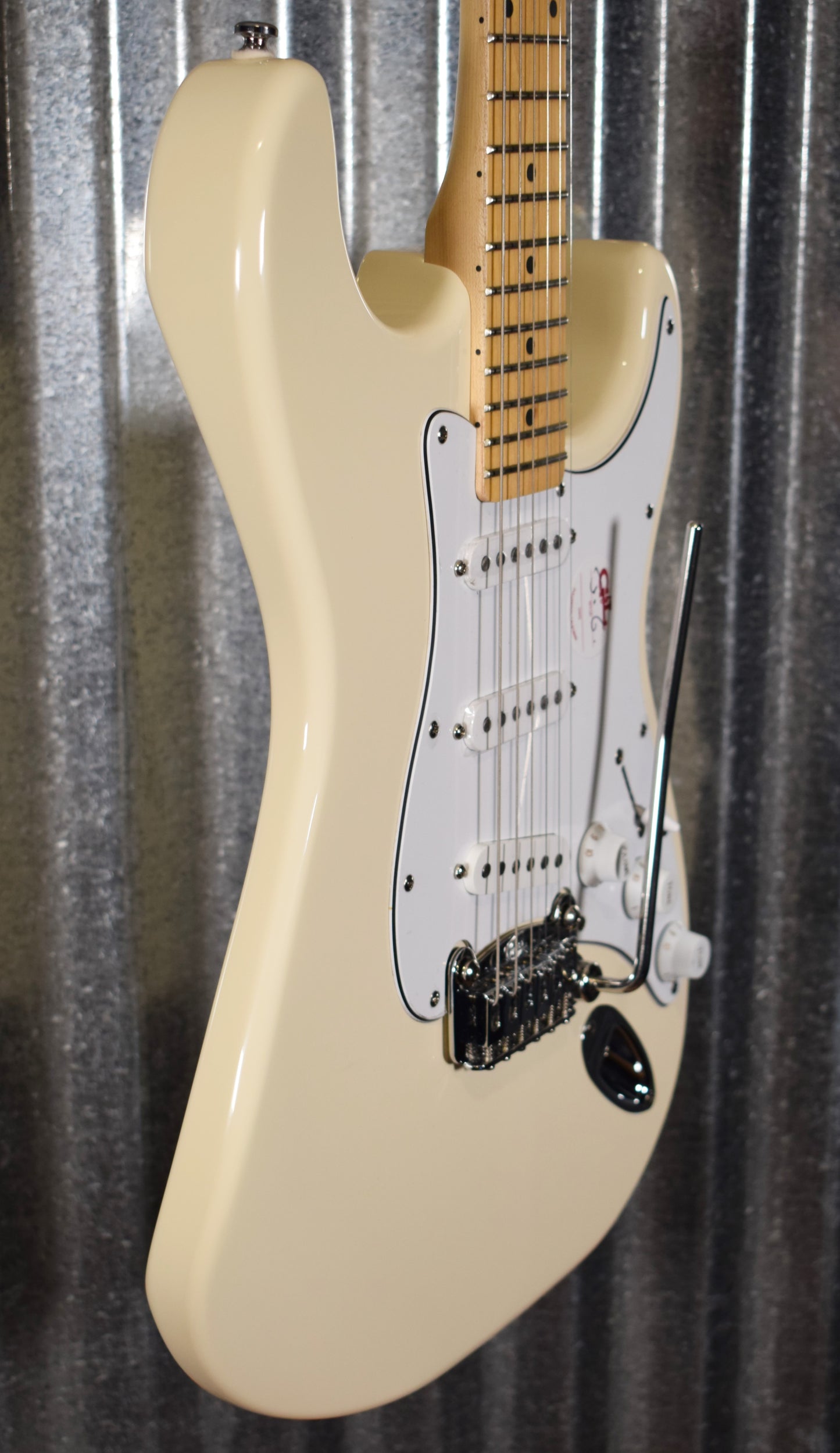 G&L Tribute Legacy Olympic White Poplar Satin Neck Guitar #5435 Used