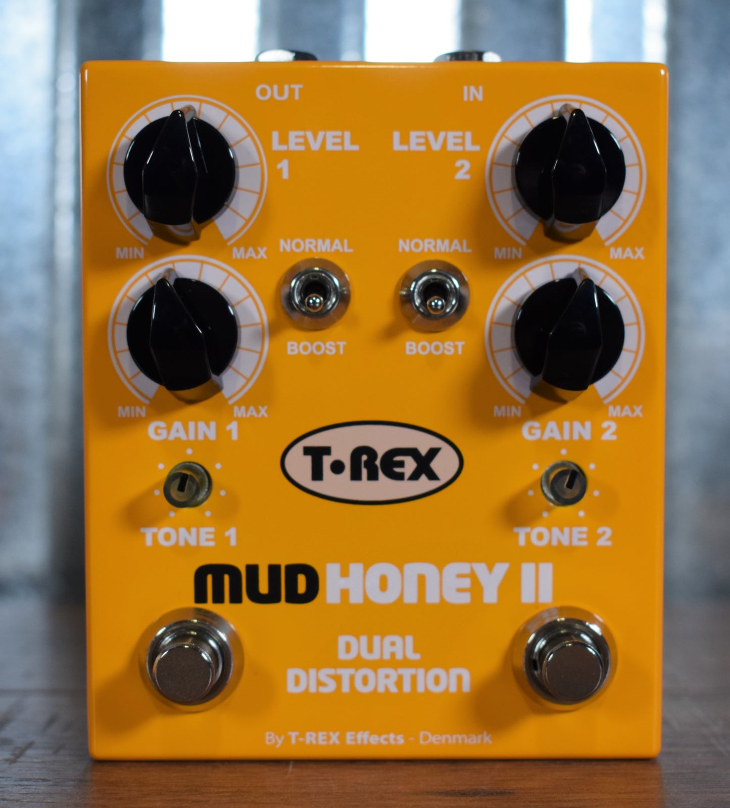 T-Rex Mudhoney II Dual Distortion Guitar Effect Pedal