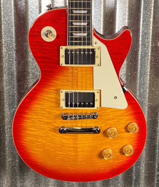 Smiger L-G9-P1 LP Electric Guitar Cherry Sunburst #0001