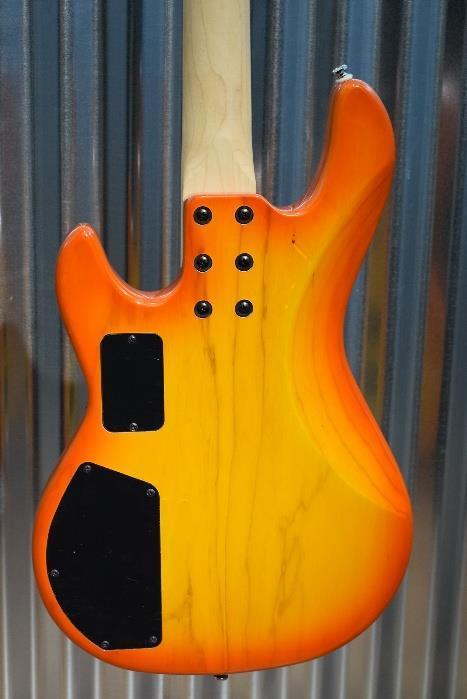 G&L Tribute M-2000 4 String Bass Honeyburst 3 Band Active EQ & M2000 #0440