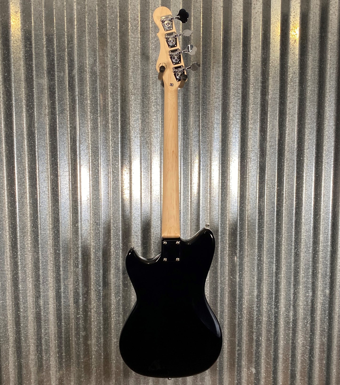 G&L Guitars Tribute Fallout Bass Short Scale 4 String Jet Black #4764