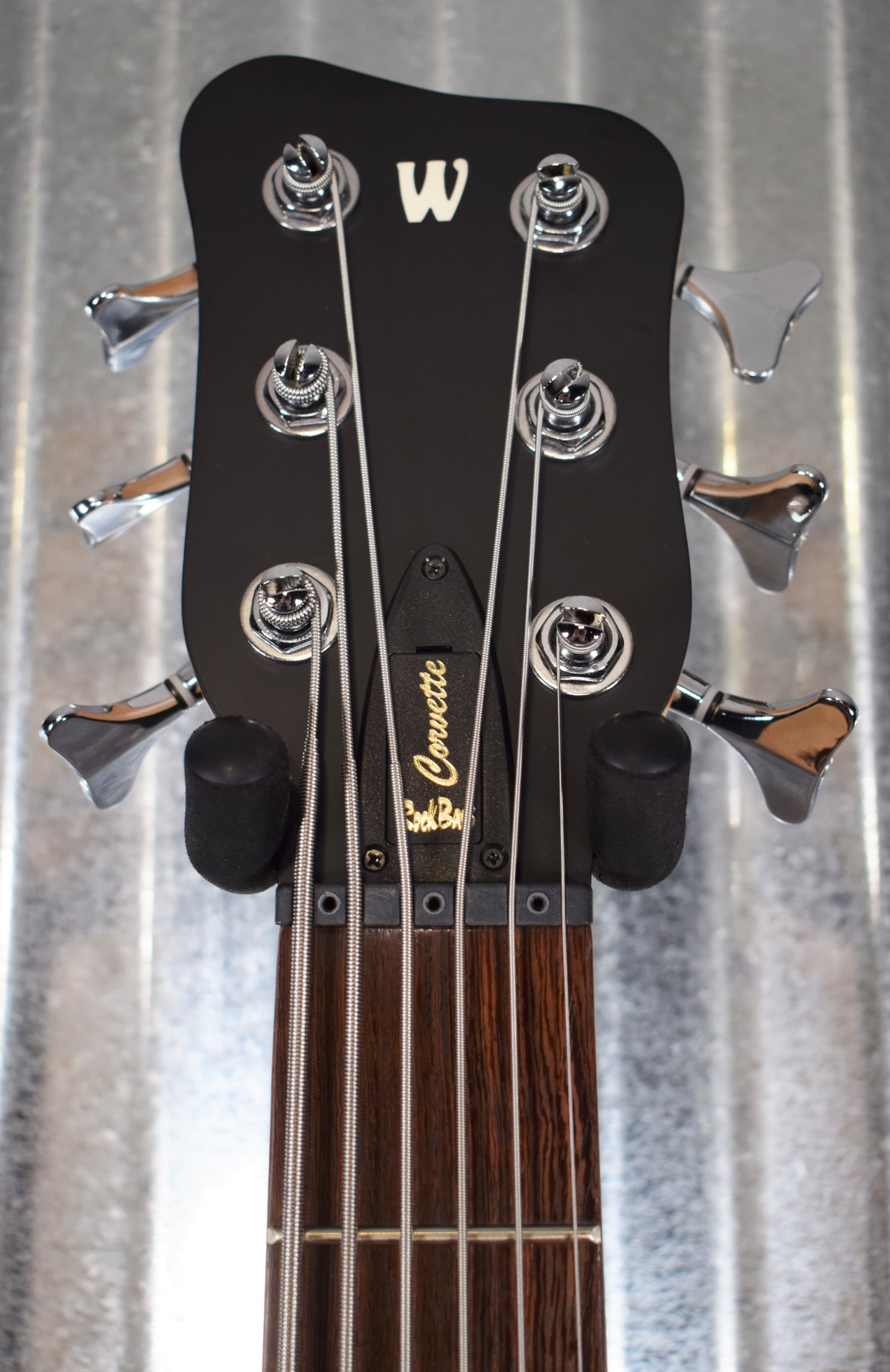 Warwick Rockbass Corvette Basic Natural 6 String Bass & Bag #8819