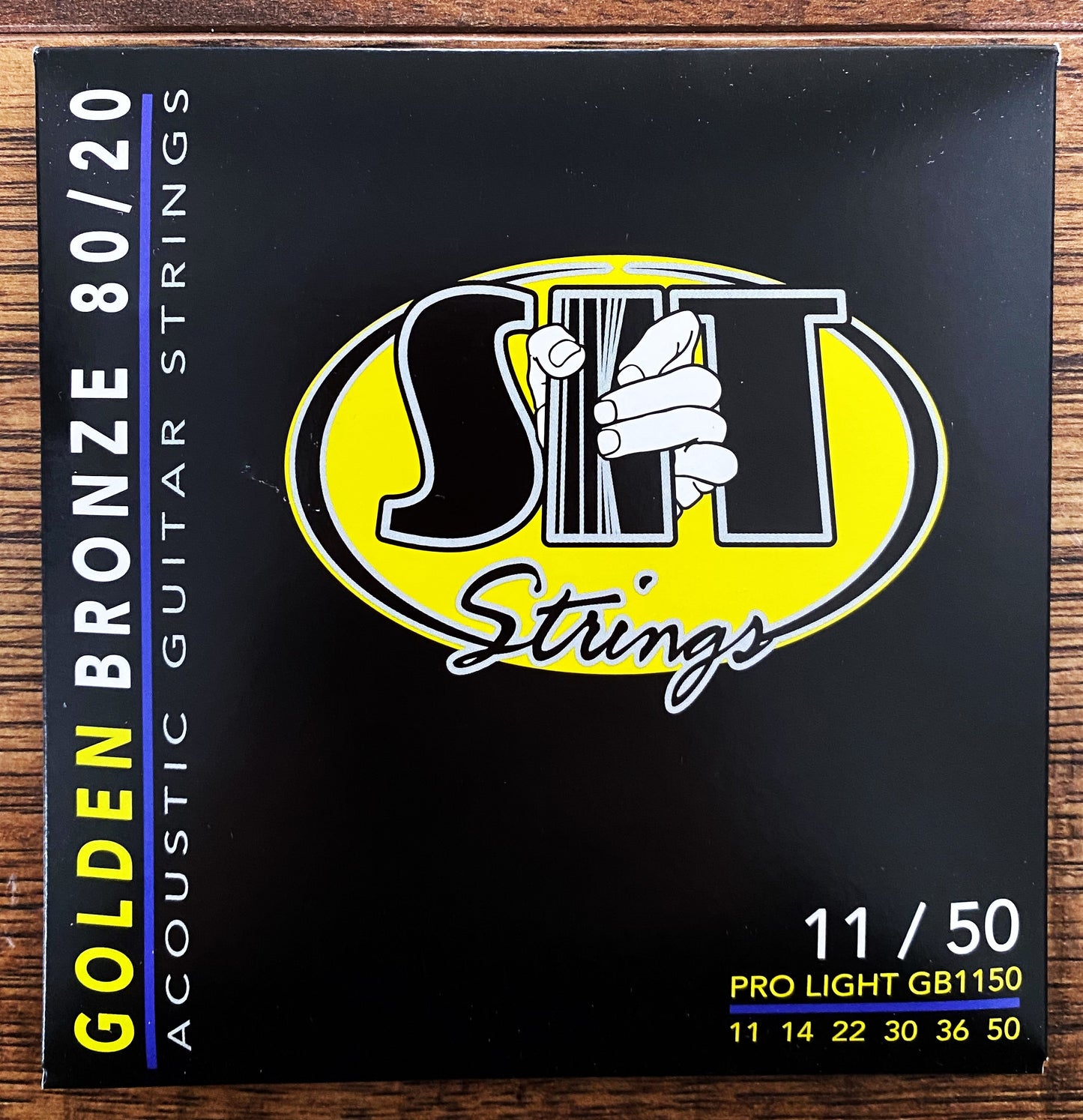 SIT Strings GB1150 Golden Bronze 80/20 Pro Light Acoustic Guitar Strings 3 Pack