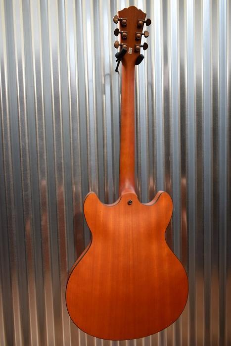 Washburn HB32DMK Distressed Matte Mahogony Semi Hollow Guitar #006