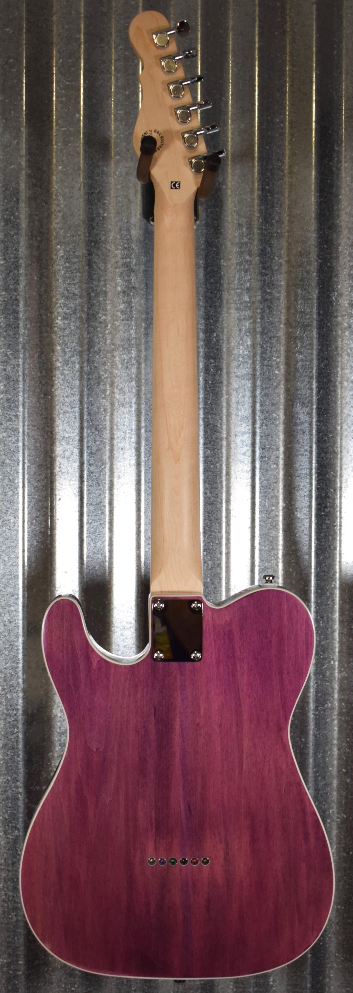 G&L Tribute Limited Edition ASAT Classic Semi Hollow Double Bound Lilac Guitar #0079