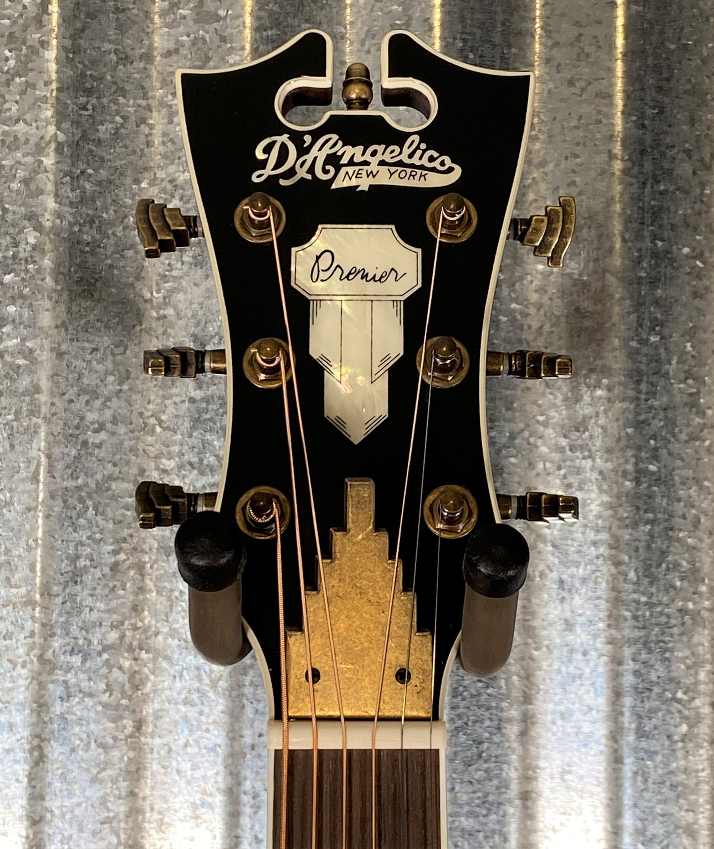 D'Angelico Premier Lexington Dreadnought E Trans Black Cherry Acoustic Electric Guitar #4657