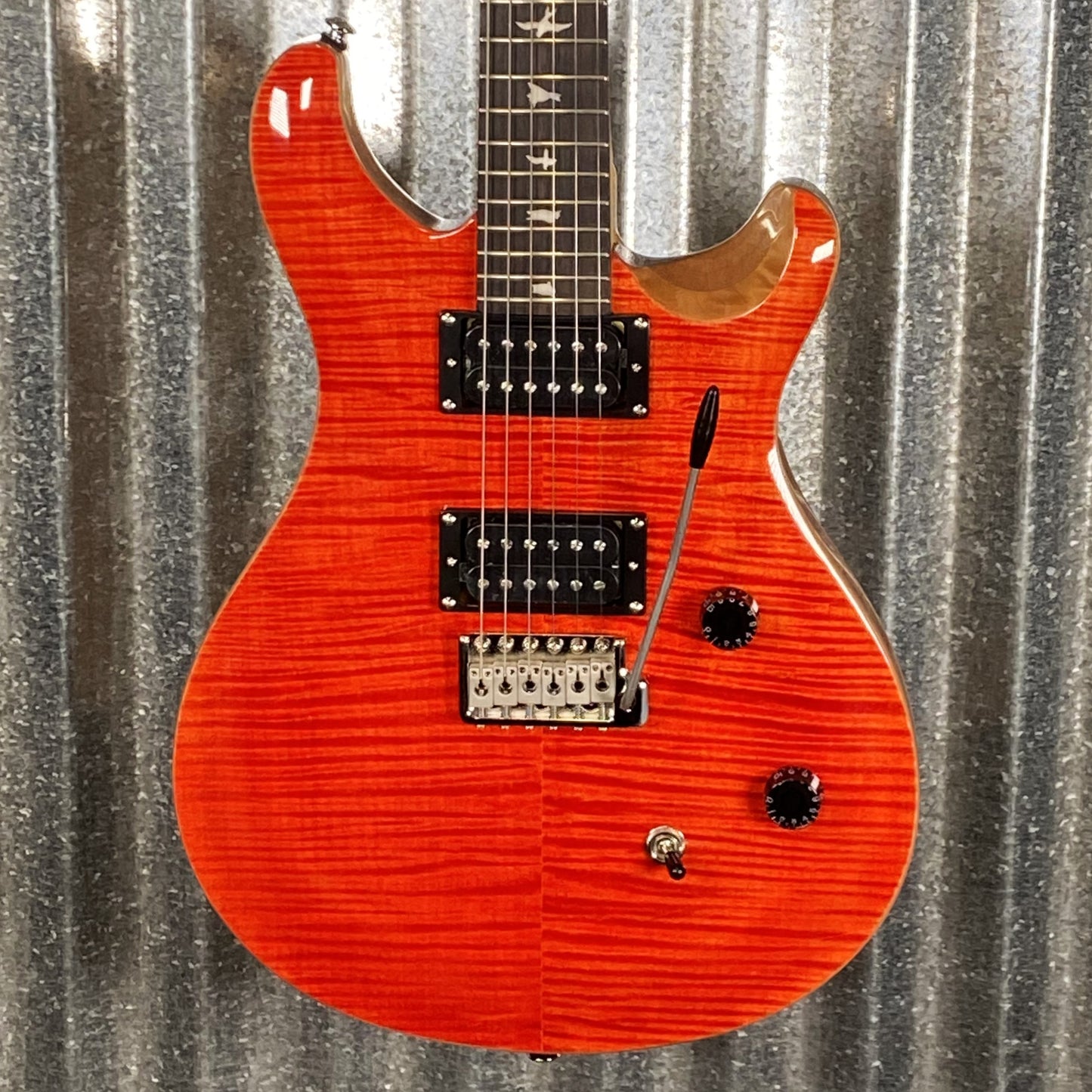 PRS Paul Reed Smith SE CE 24 Blood Orange Guitar & Bag #6181