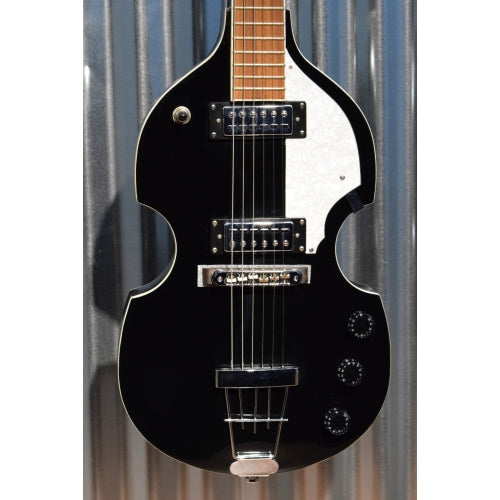 Hofner HI-459 BK Ignition Series Violin Guitar Black & Case Used