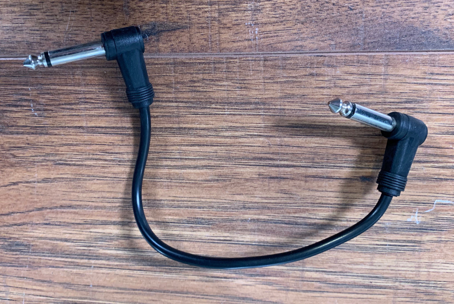 Behringer Right Angle 6" Black Guitar Bass Effects Pedalboard Patch Cable 4 Pack