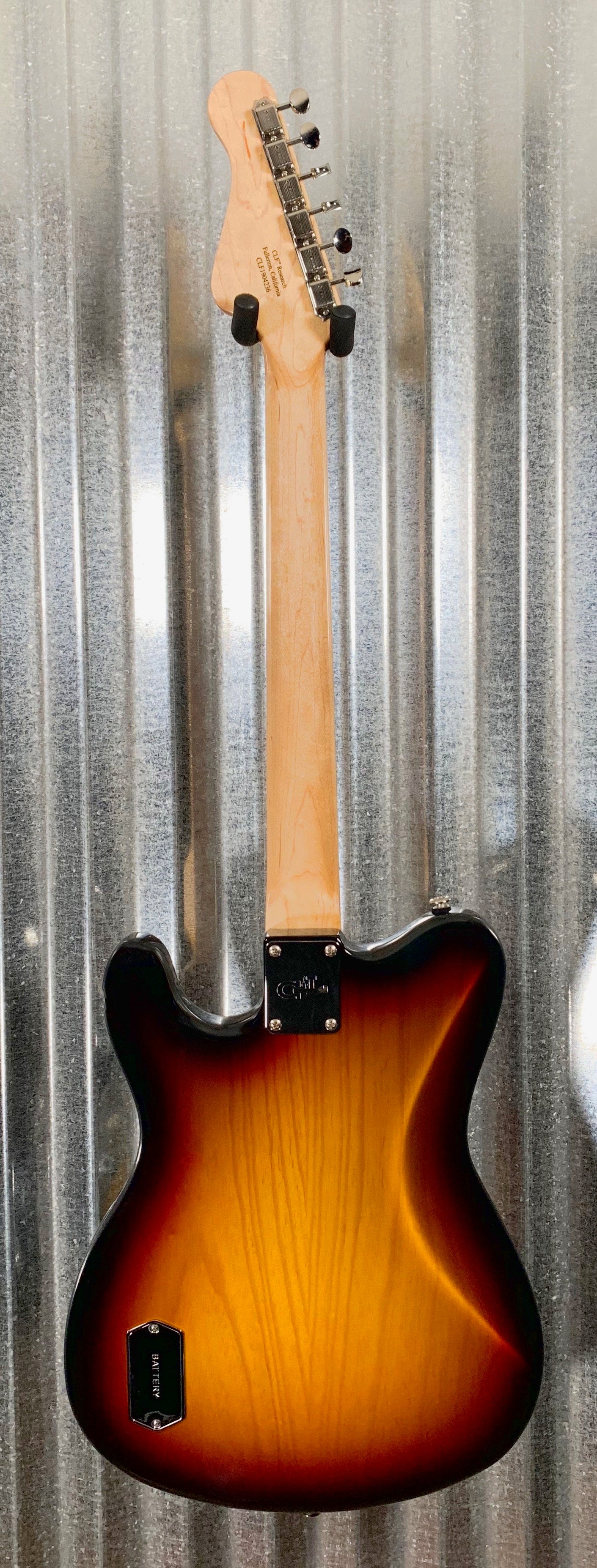 G&L Guitars USA CLF Research Espada 3 Tone Sunburst Guitar & Case 2019 #4236