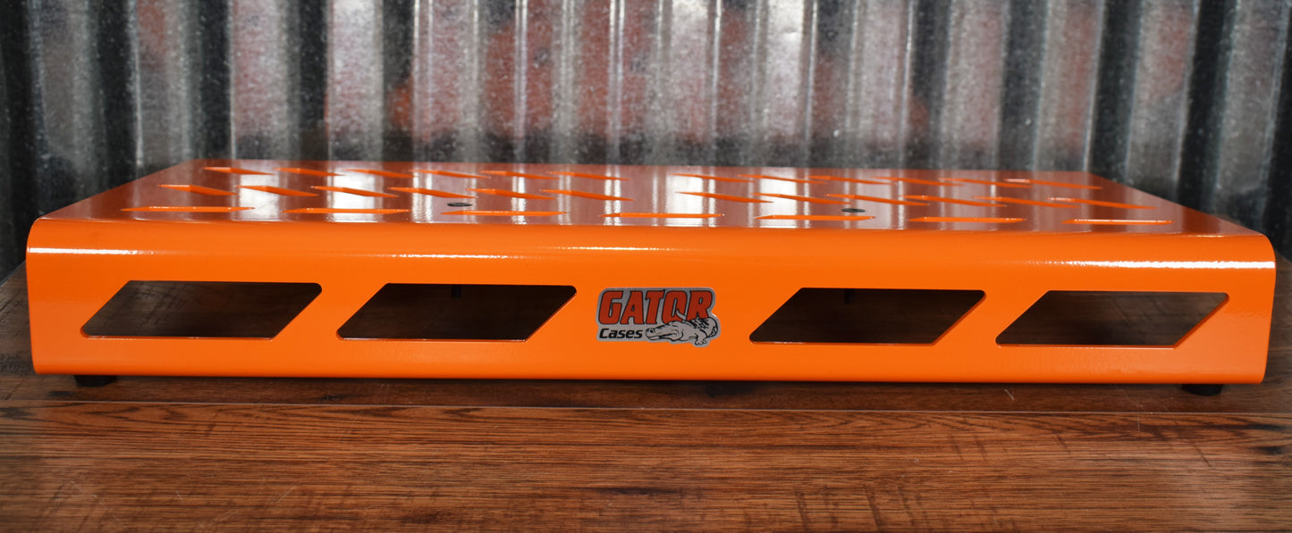 Gator GPB-BAK-OR Aluminum Guitar Effect Pedalboard & Bag Orange