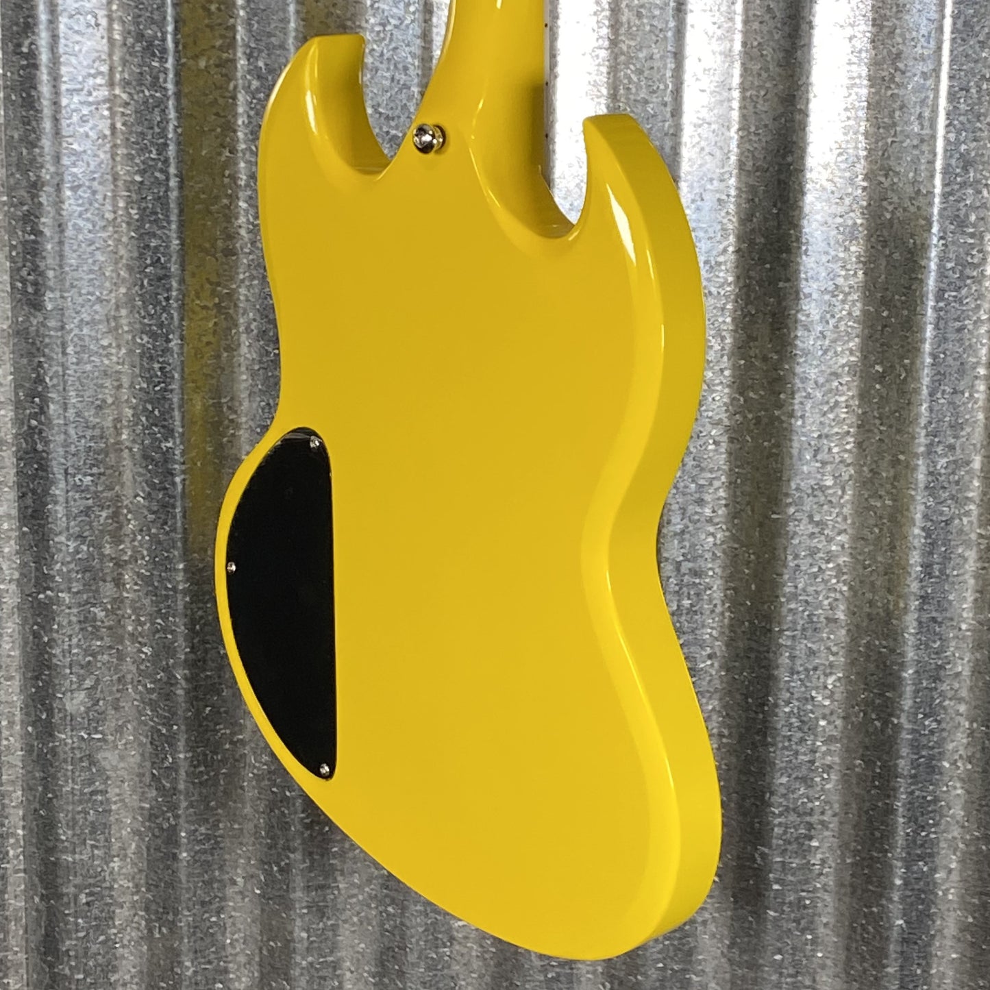 Westcreek Racer Offset SG Yellow Solid Body Guitar #0068 Used