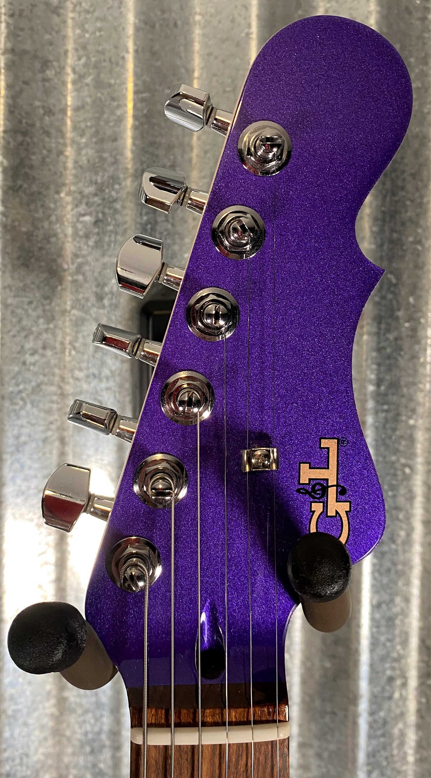G&L USA Doheny Hardtail Plum Metallic Purple Guitar & Case #5221
