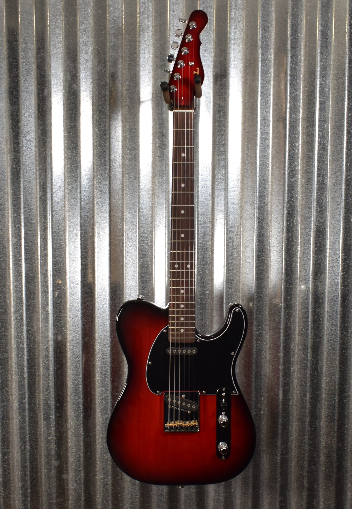 G&L USA ASAT Classic Redburst Rosewood Satin Neck Guitar & Case #5194