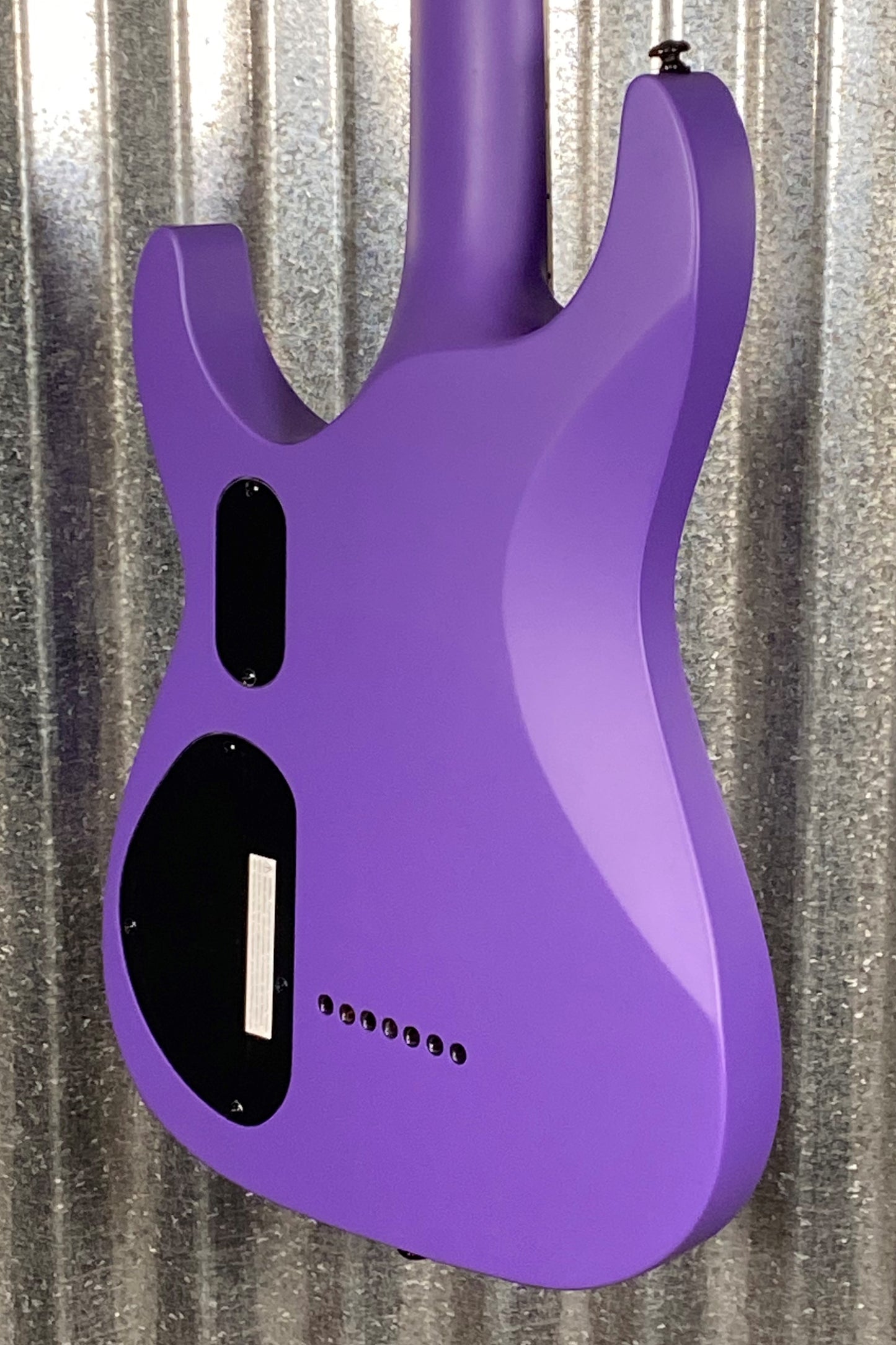 ESP LTD SC-607 Stephen Carpenter Purple Satin Baritone Guitar & Case LSC607BPS #1084 Used