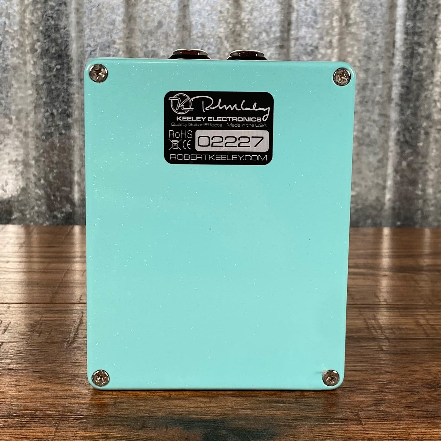 Keeley Aria Compressor Overdrive Guitar Effect Pedal Used