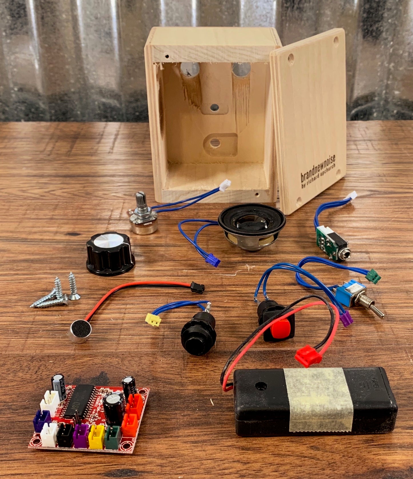 Brandnewnoise DIY Kit Sound Sampler Looper Recorder with Pitch Control Effect Box