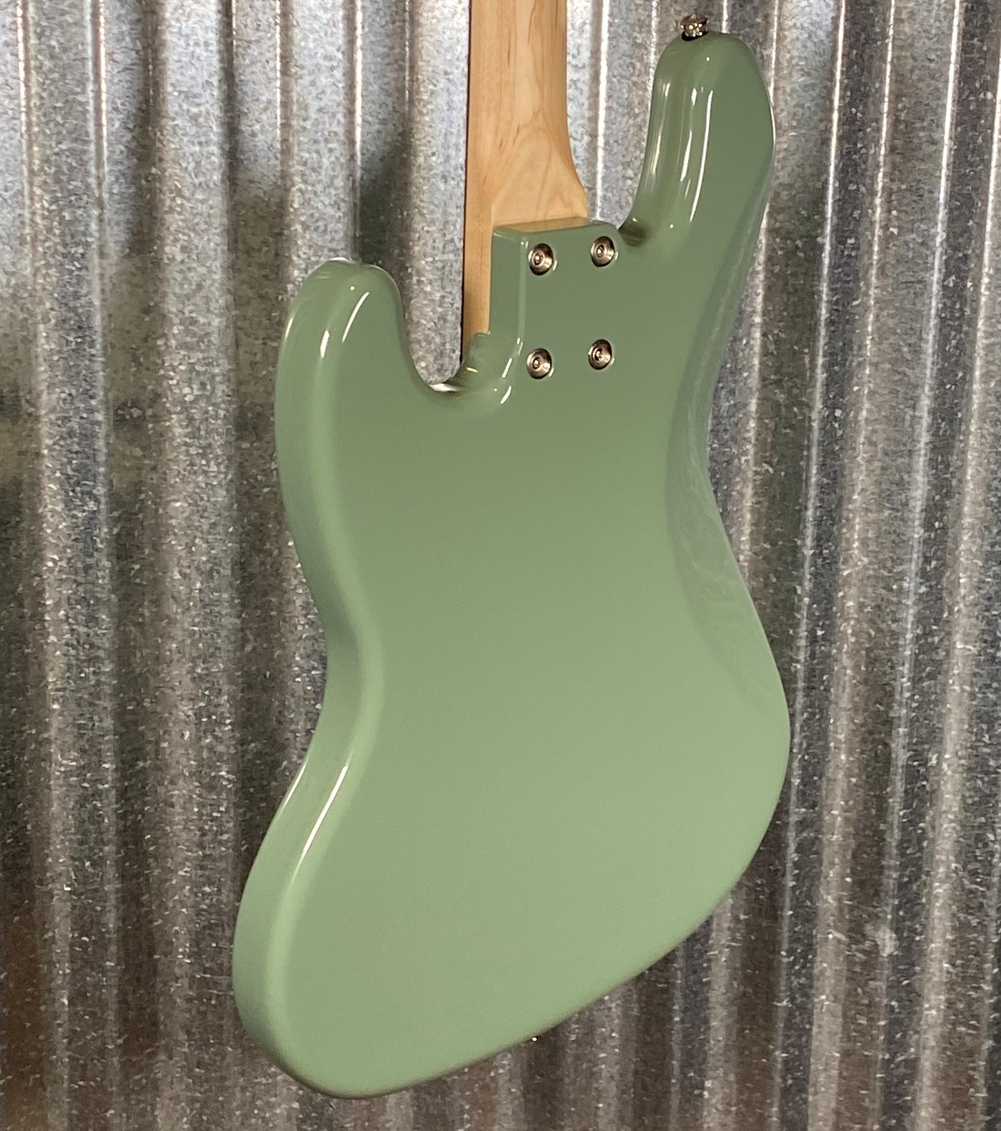G&L USA JB Matcha Tea 4 String Jazz Bass & Bag #5114 Used