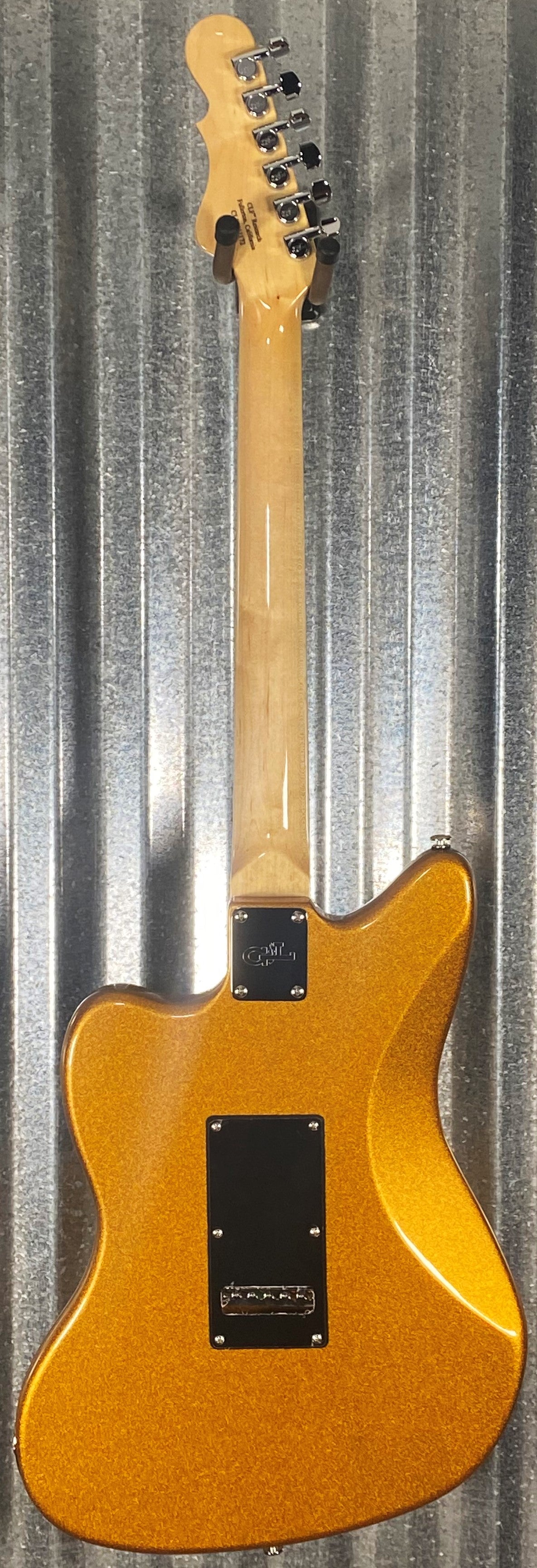 G&L USA CLF Research Doheny V12 Pharaoh Gold Guitar & Case #1172