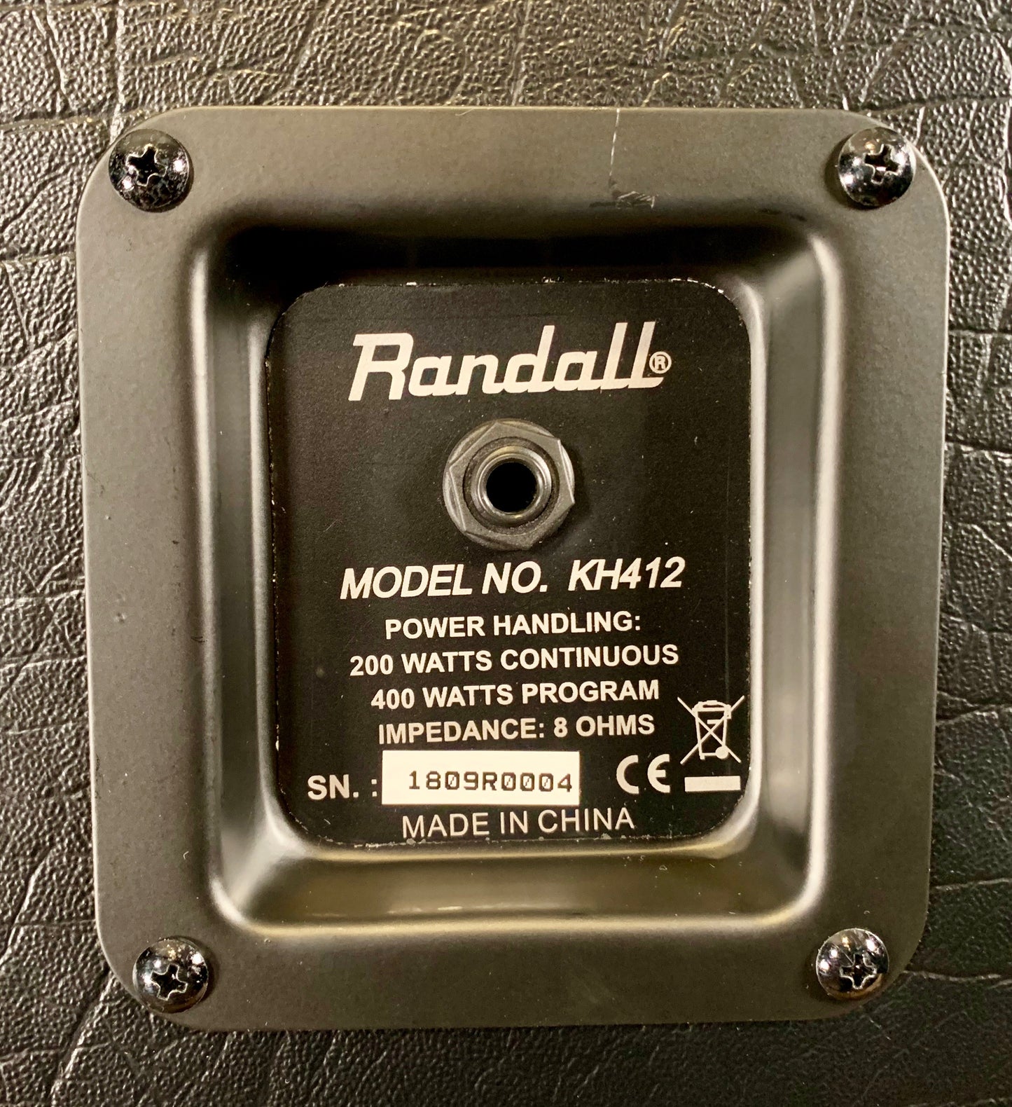 Randall Kirk Hammett KH412 4x12" Celestion Rocket 50 Guitar Amplifier Cabinet