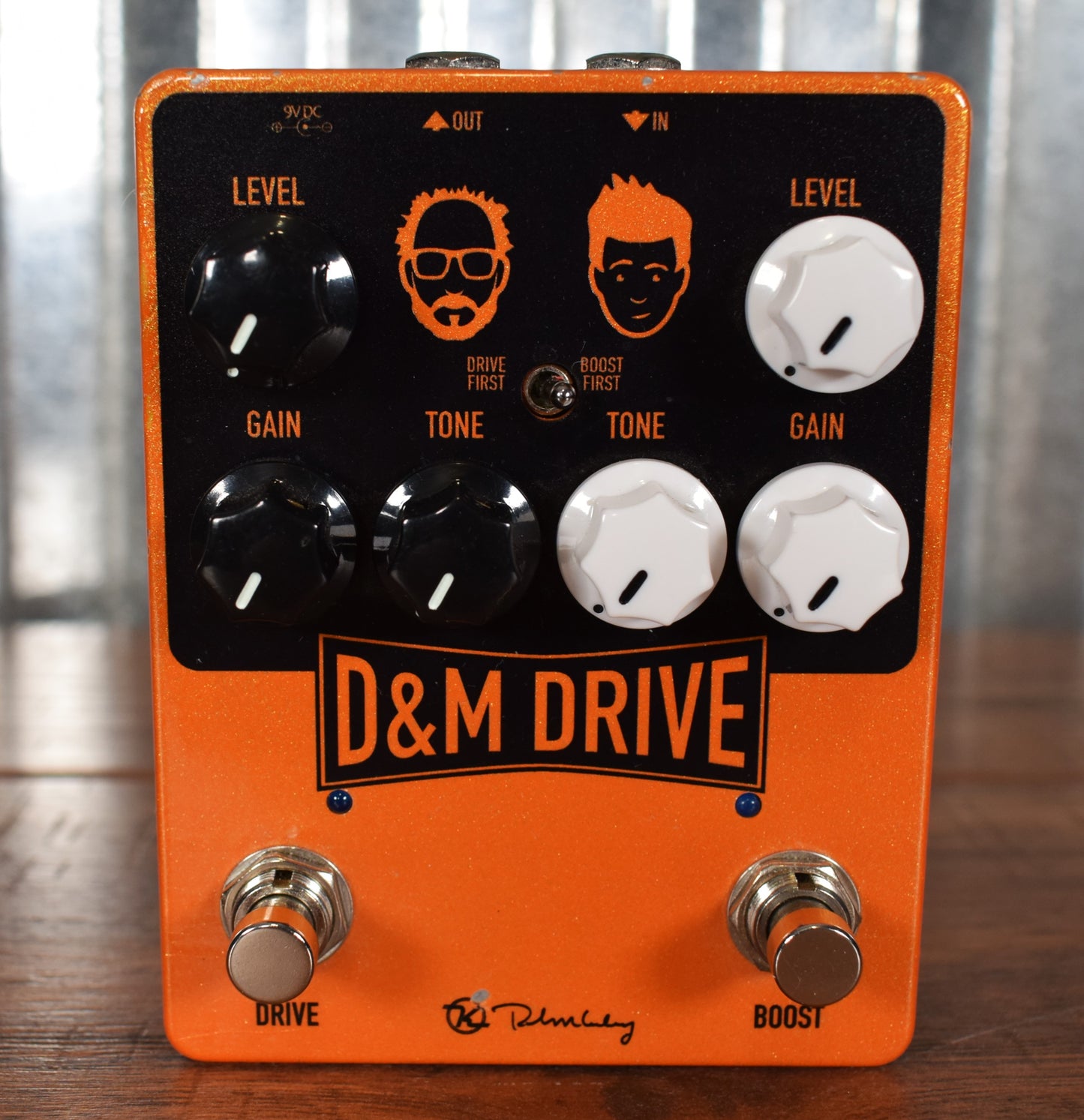Keeley D&M Drive Overdrive Boost Guitar Effect Pedal Used